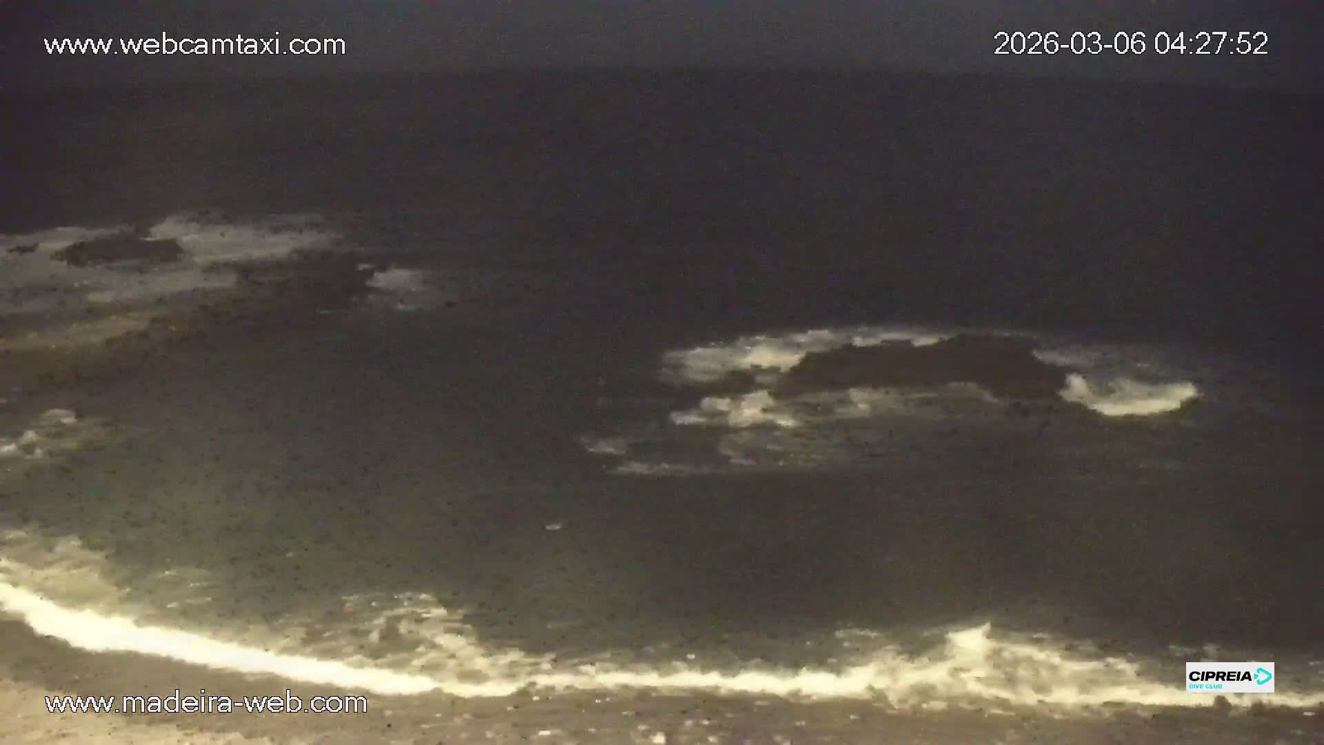 Canico, Praia dos Reis Magos Beach Live Cam, Caniço - Santa Cruz, Madeira, Portugal