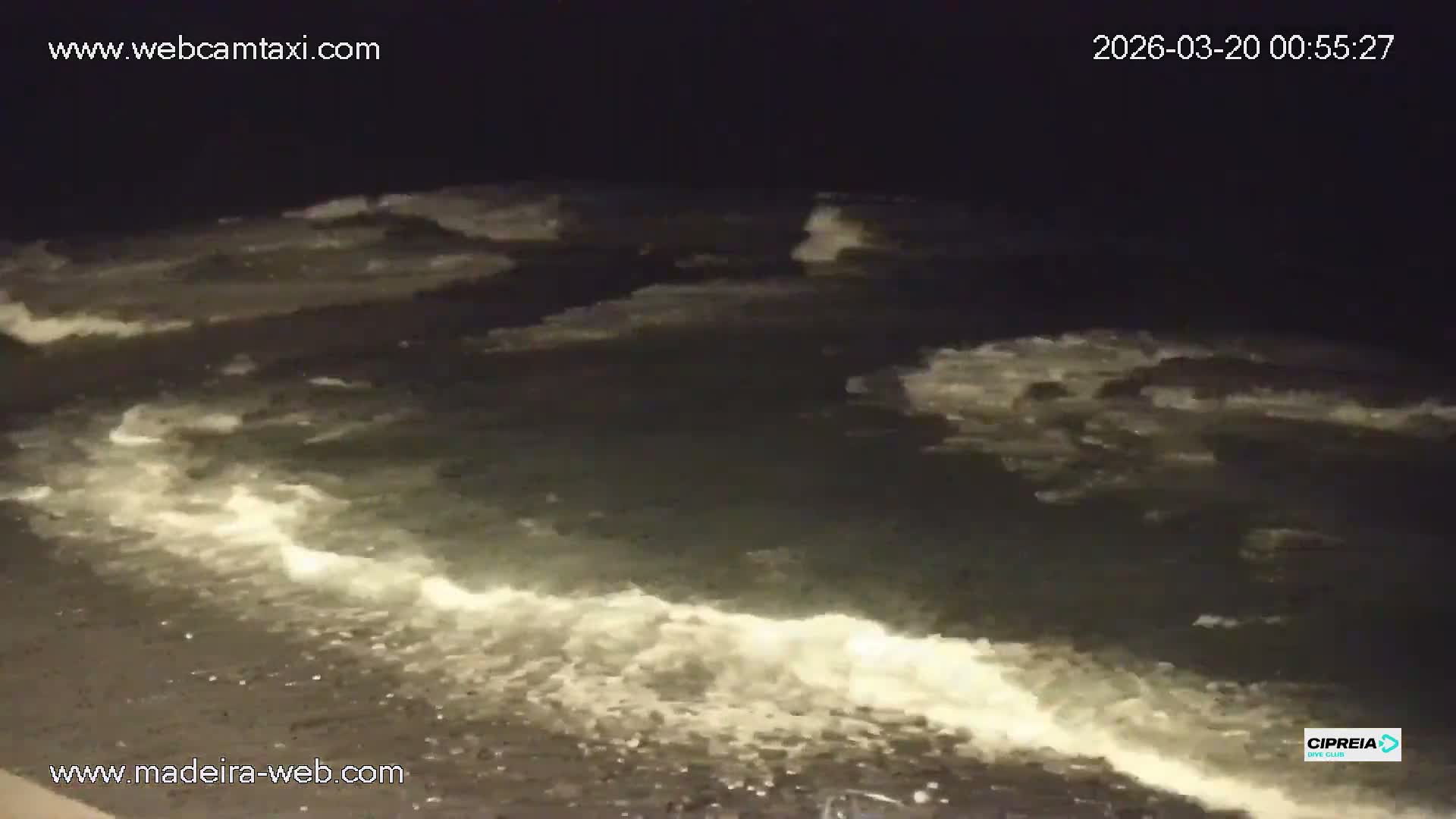 Canico, Praia dos Reis Magos Beach Live Cam, Caniço - Santa Cruz, Madeira, Portugal