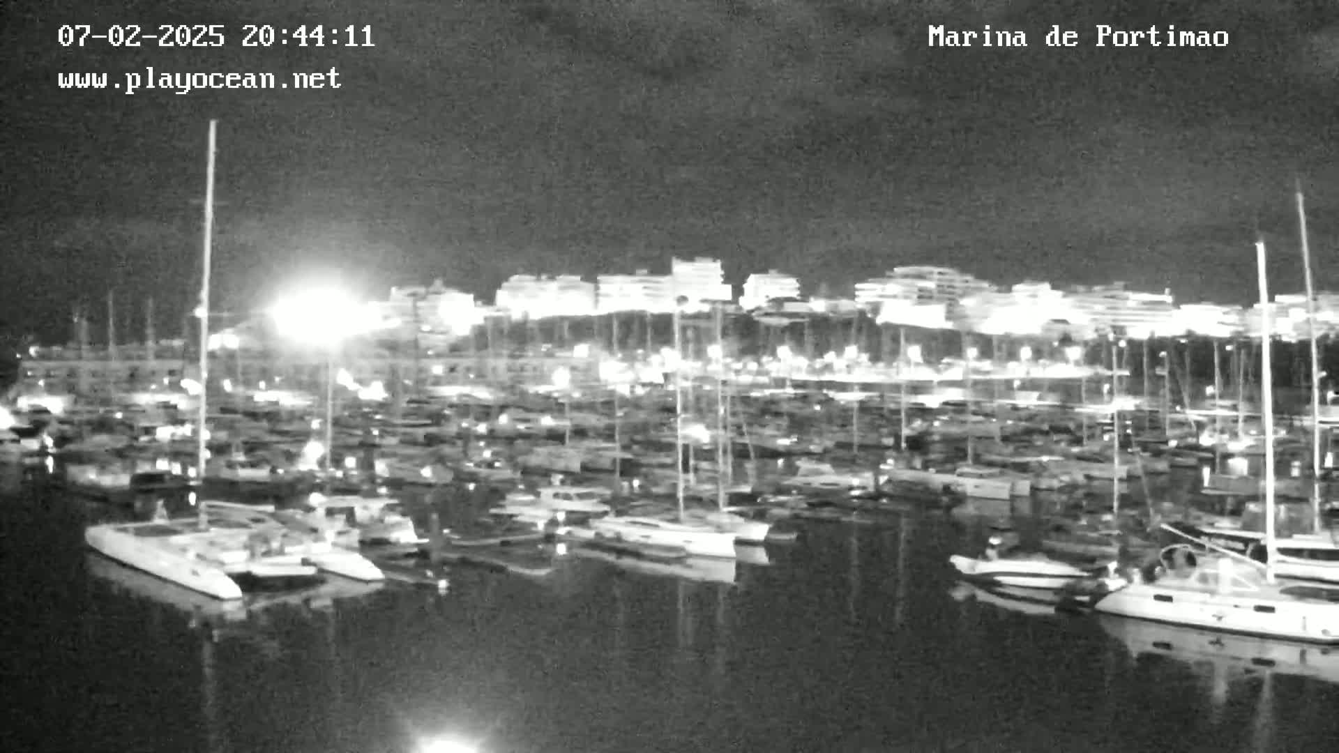 Portiamo City from Marina de Portimão Live Cam - Faro, Algarve, Portugal