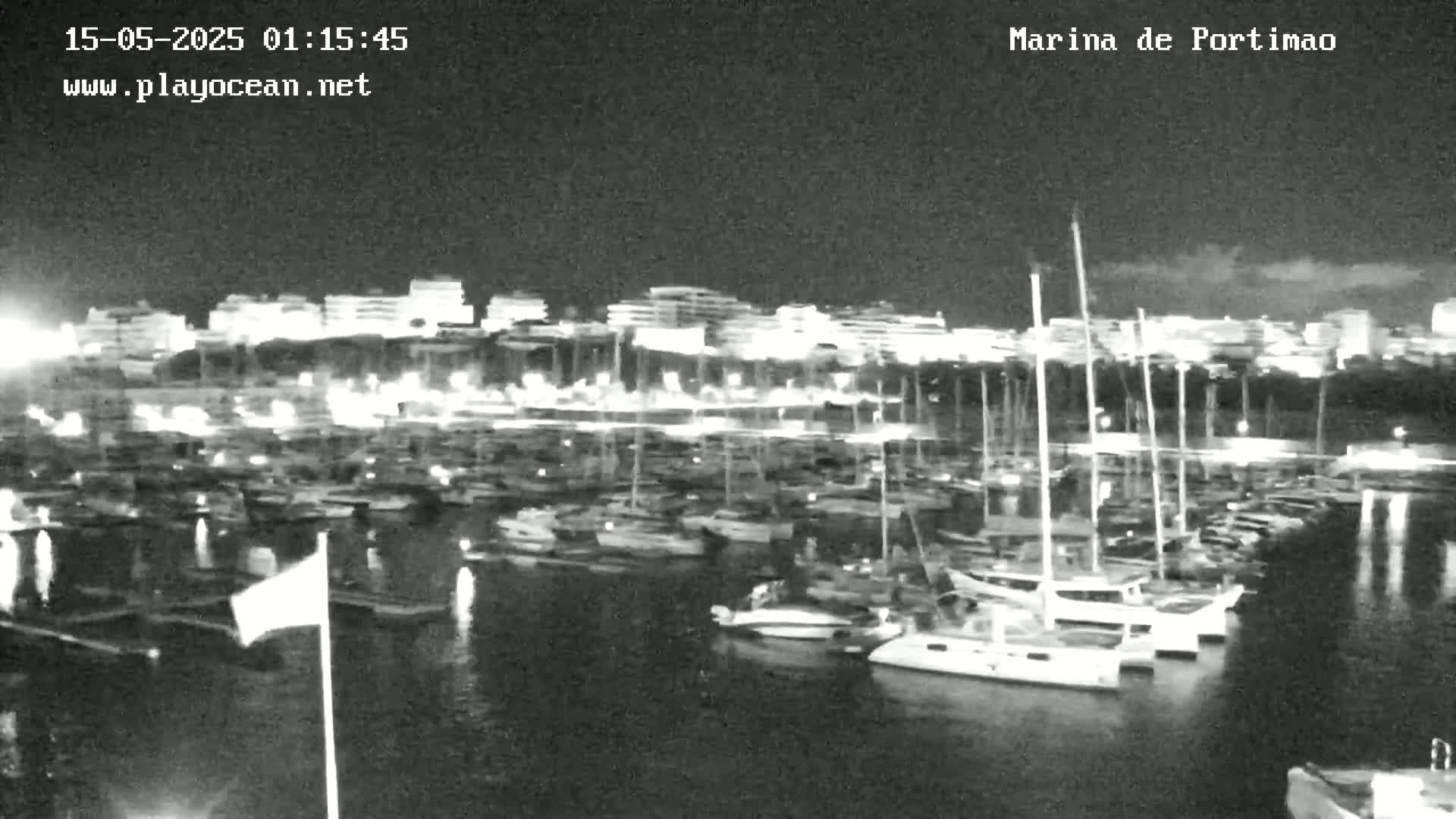 Portiamo City from Marina de Portimão Live Cam - Faro, Algarve, Portugal
