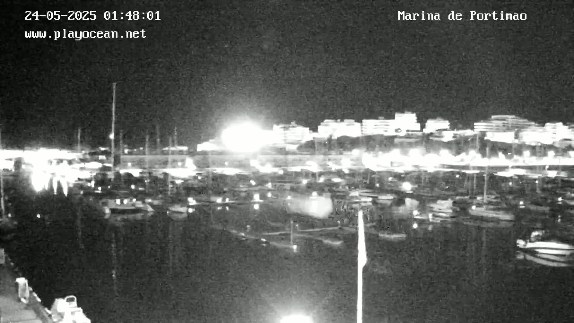 Portiamo City from Marina de Portimão Live Cam - Faro, Algarve, Portugal