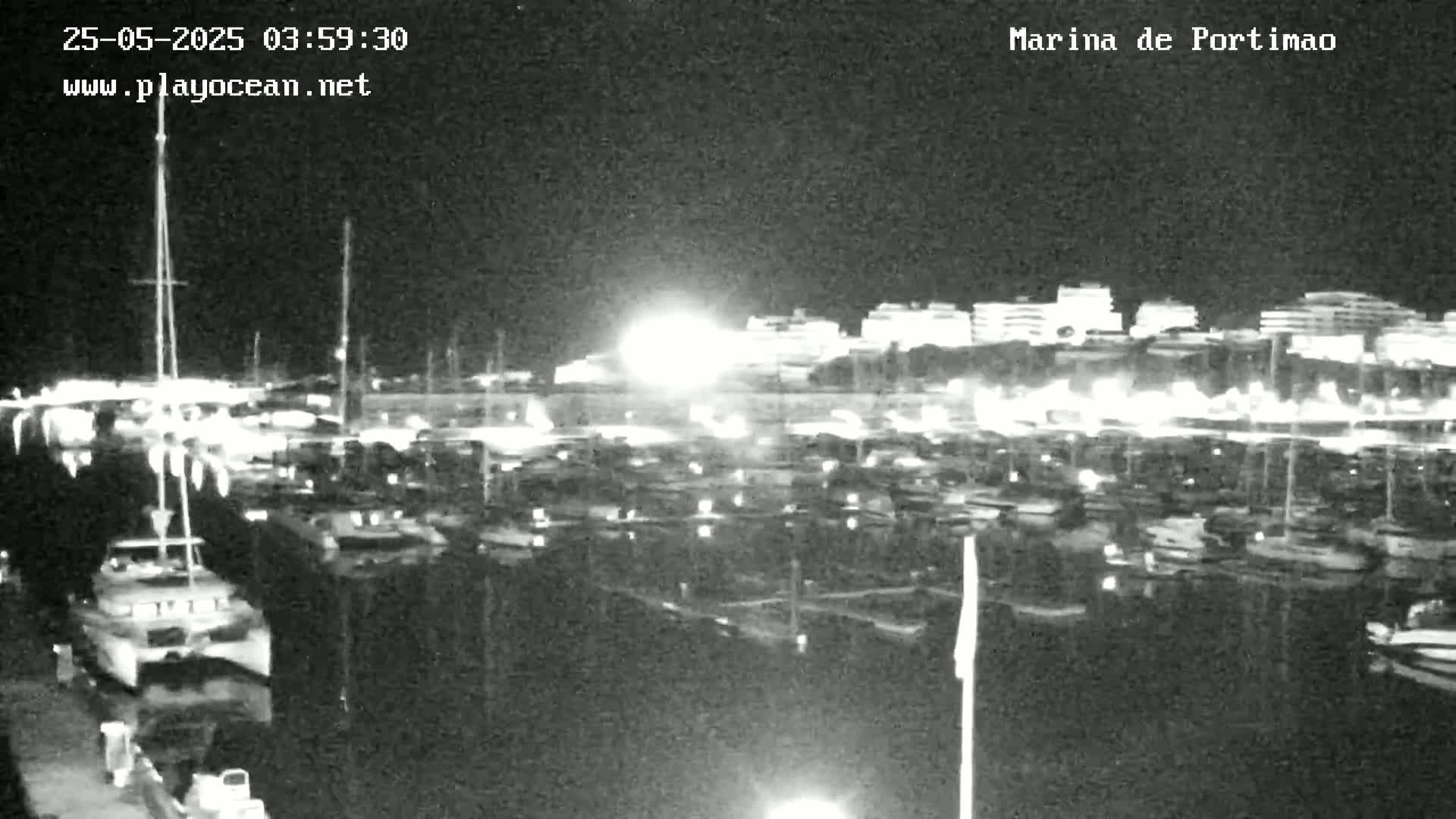 Portiamo City from Marina de Portimão Live Cam - Faro, Algarve, Portugal