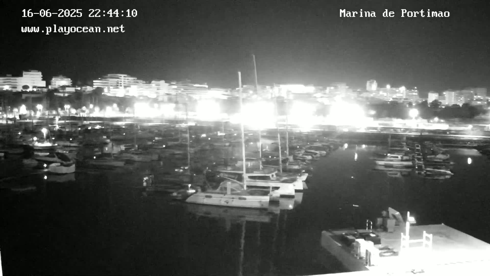 Portiamo City from Marina de Portimão Live Cam - Faro, Algarve, Portugal