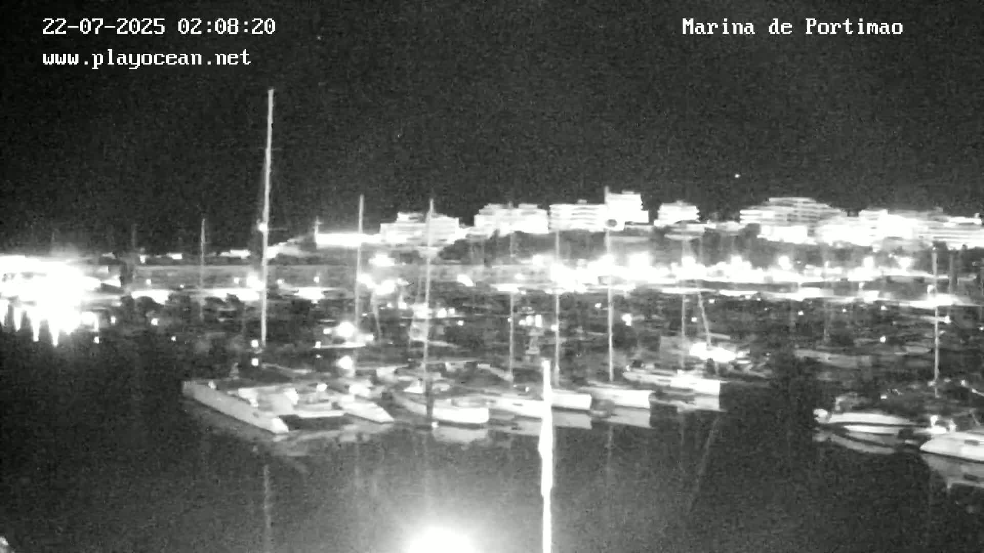 Portiamo City from Marina de Portimão Live Cam - Faro, Algarve, Portugal
