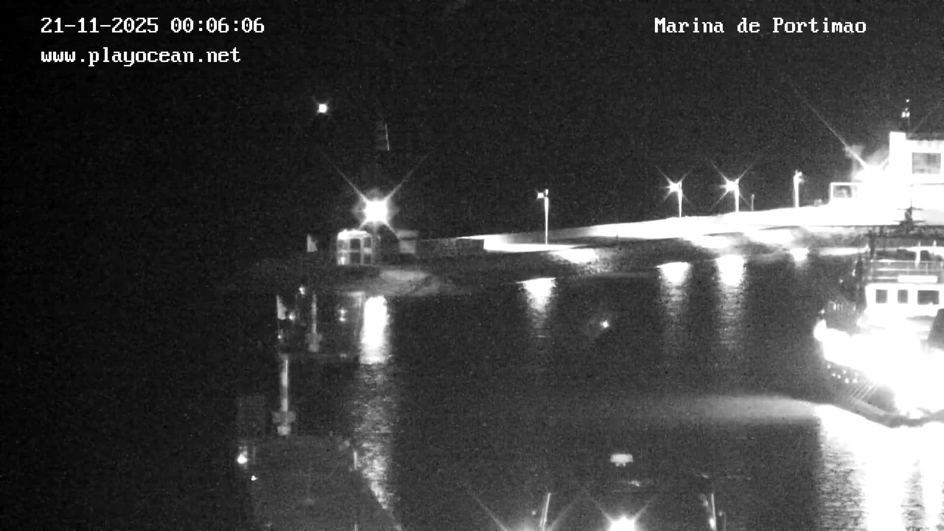 Portiamo City from Marina de Portimão Live Cam - Faro, Algarve, Portugal