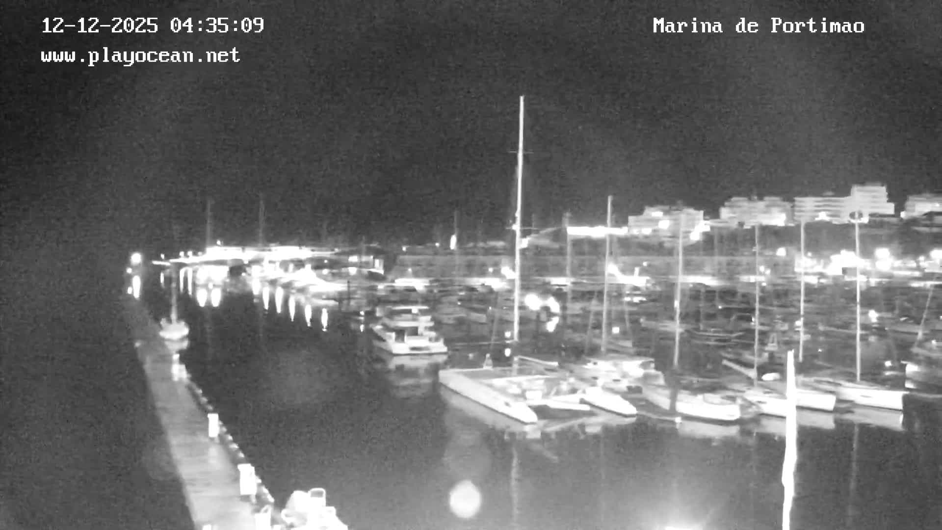 Portiamo City from Marina de Portimão Live Cam - Faro, Algarve, Portugal