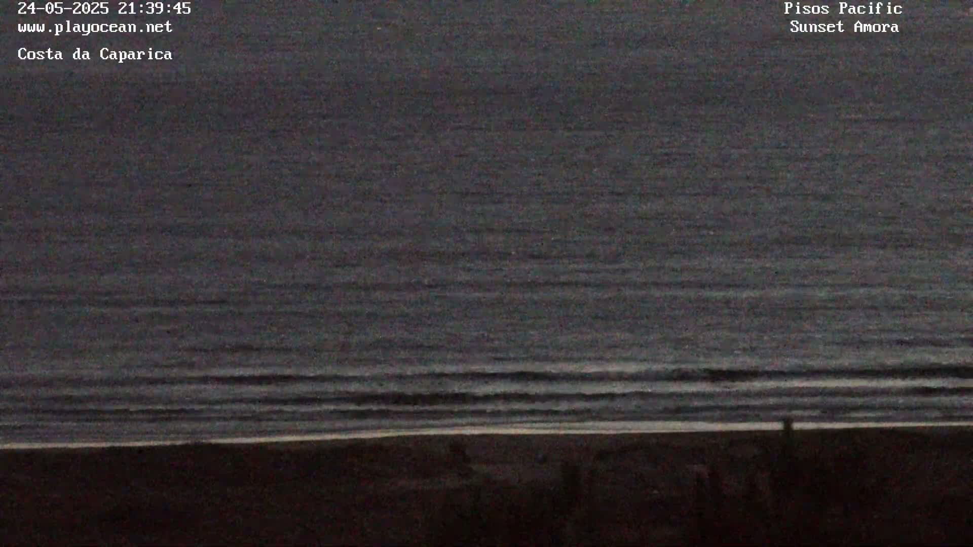 Costa da Caparica Coast Line & Atlantic Ocean Live Cam - Almada, Setubal, Portugal