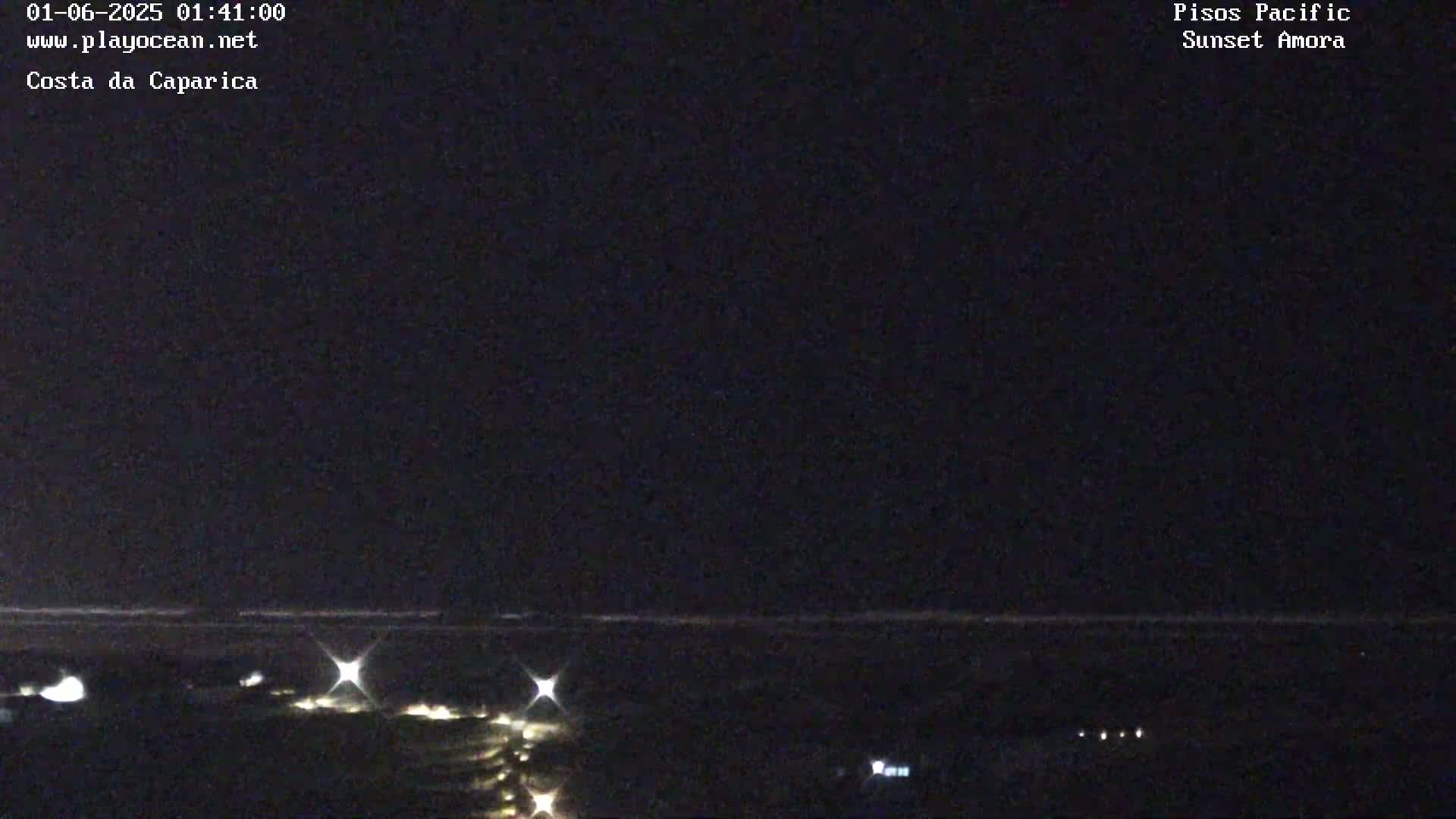 Costa da Caparica Coast Line & Atlantic Ocean Live Cam - Almada, Setubal, Portugal