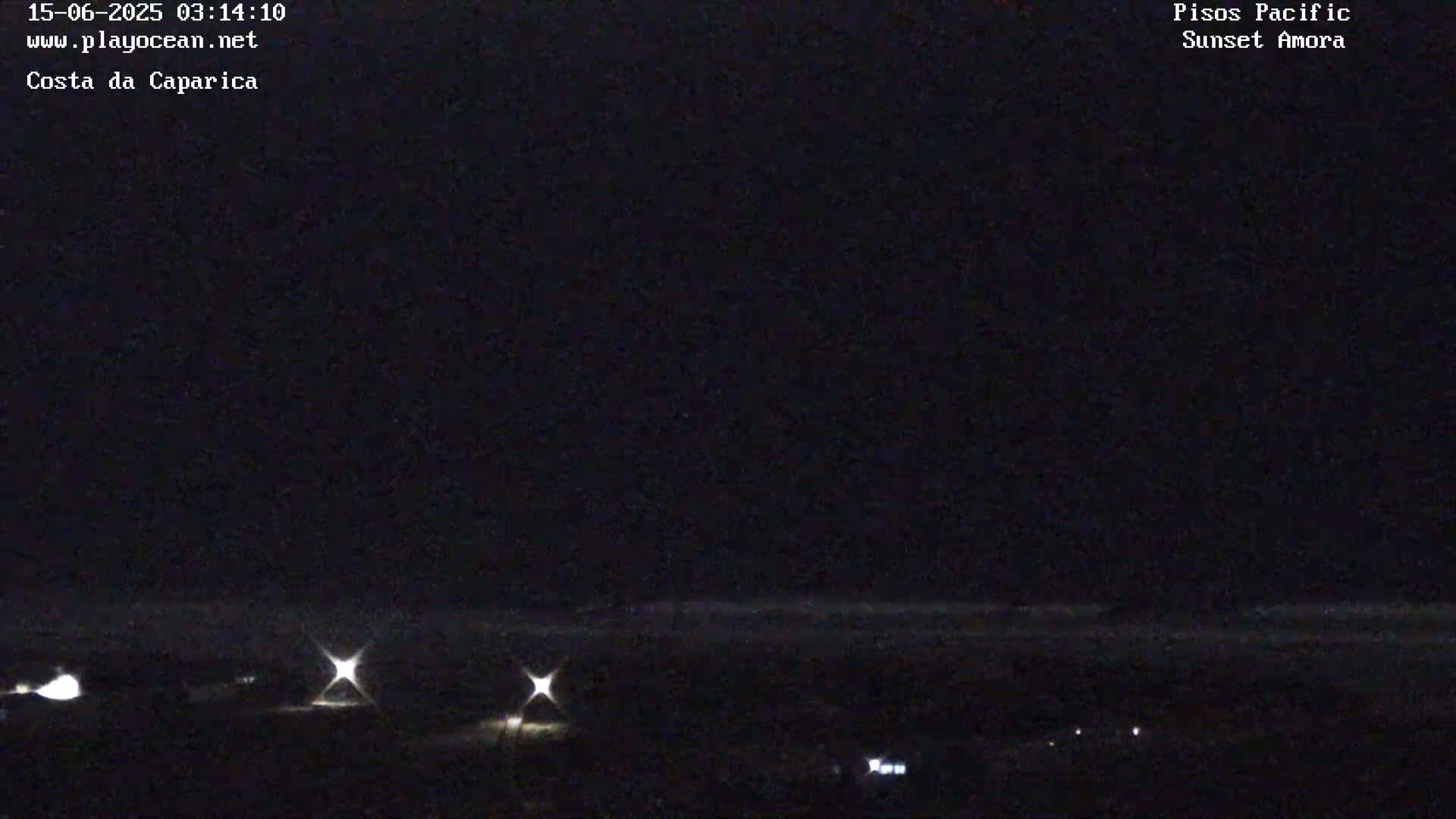 Costa da Caparica Coast Line & Atlantic Ocean Live Cam - Almada, Setubal, Portugal