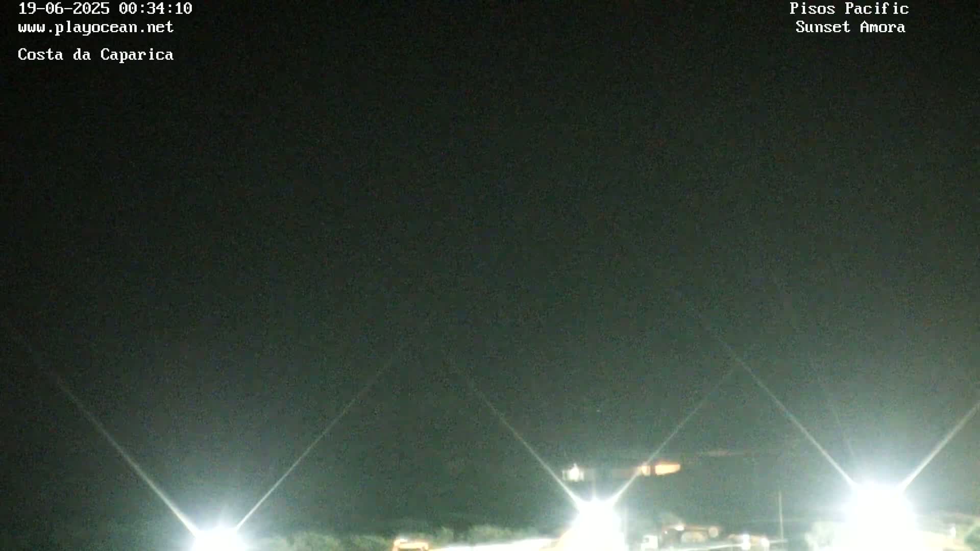 Costa da Caparica Coast Line & Atlantic Ocean Live Cam - Almada, Setubal, Portugal
