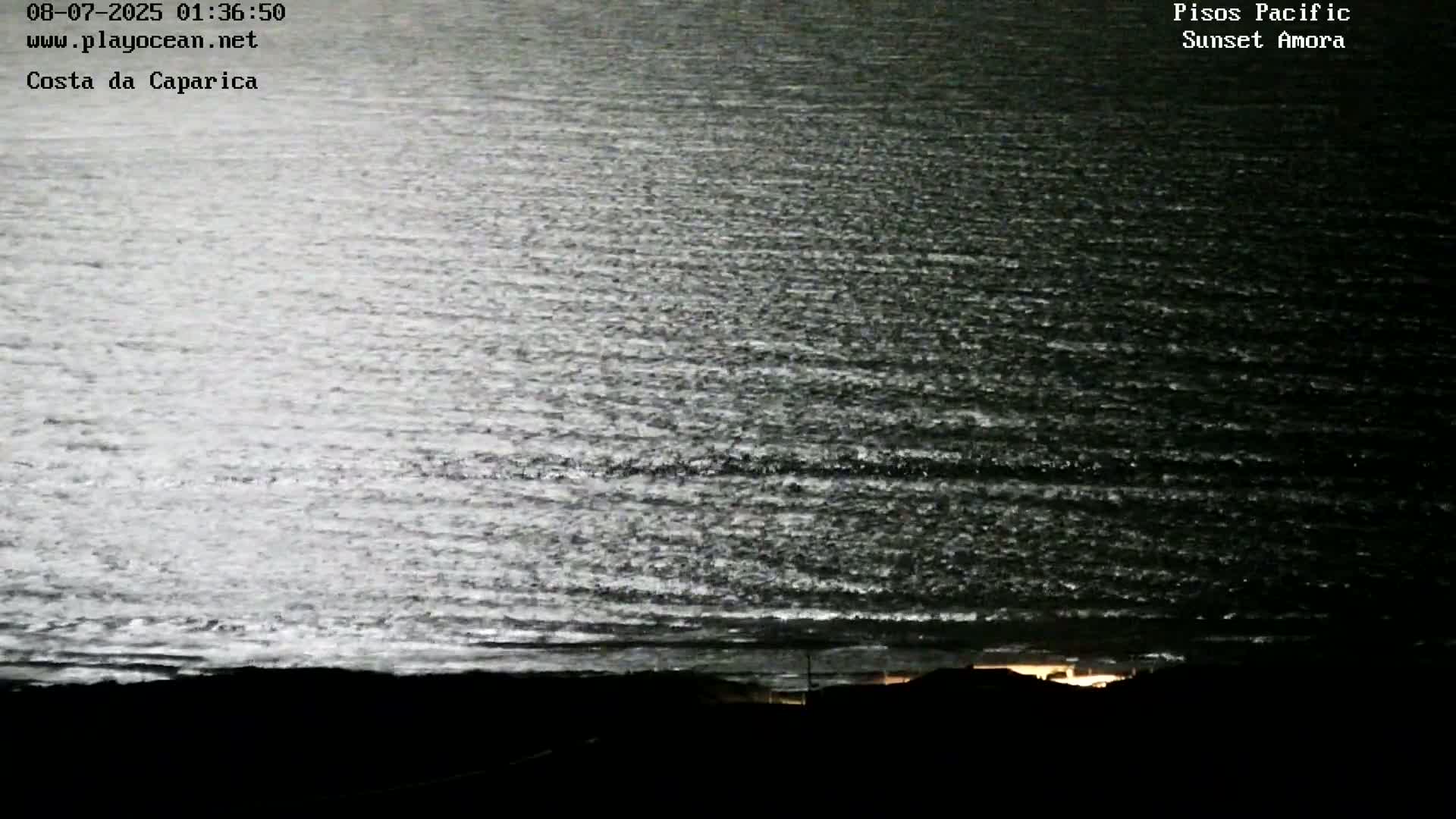 Costa da Caparica Coast Line & Atlantic Ocean Live Cam - Almada, Setubal, Lisbon, Portugal