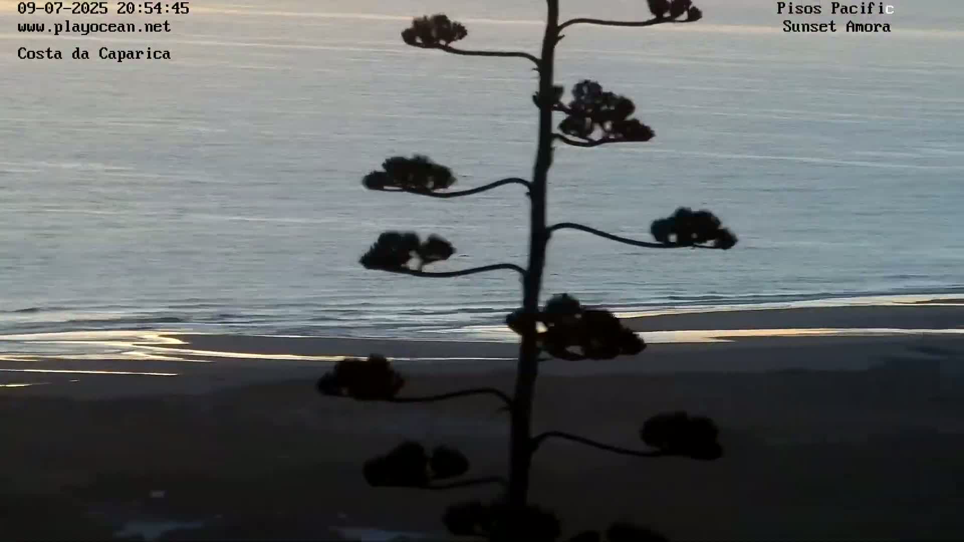 Costa da Caparica Coast Line & Atlantic Ocean Live Cam - Almada, Setubal, Lisbon, Portugal
