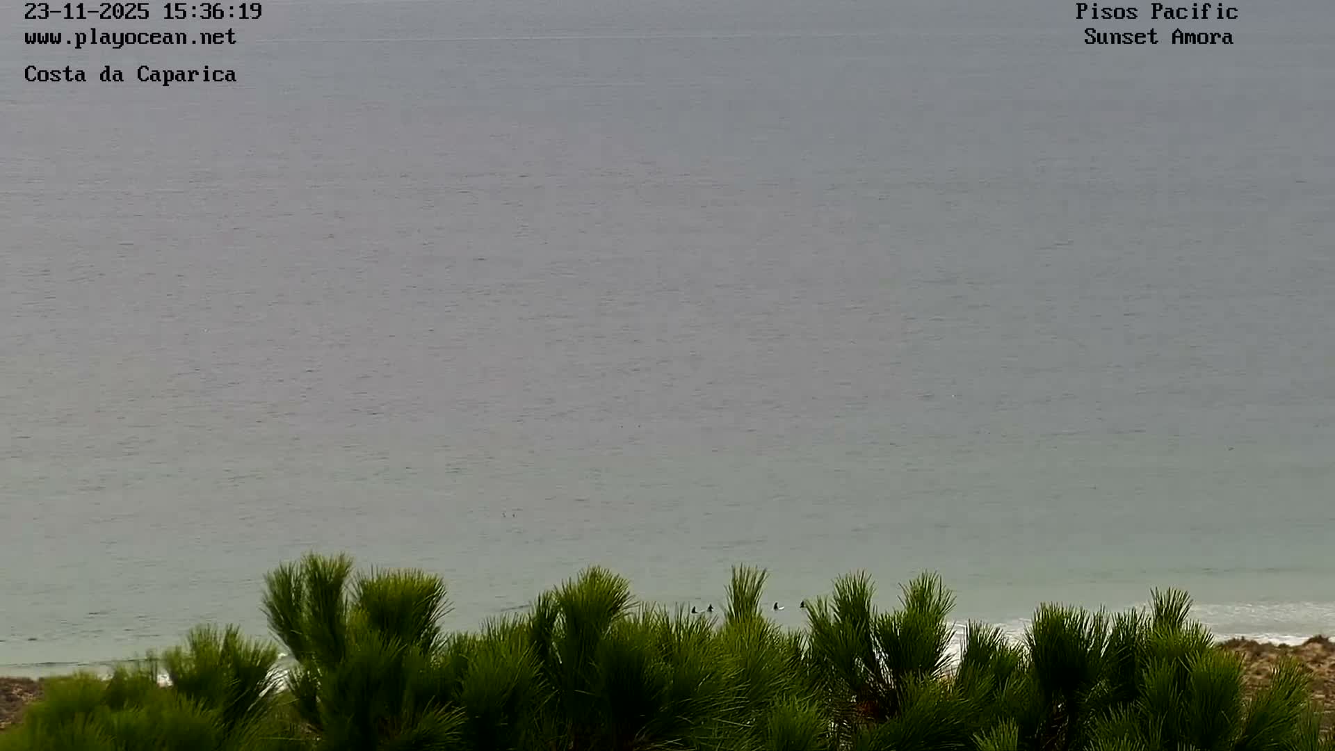 Costa da Caparica Coast Line & Atlantic Ocean Live Cam - Almada, Setubal, Lisbon, Portugal