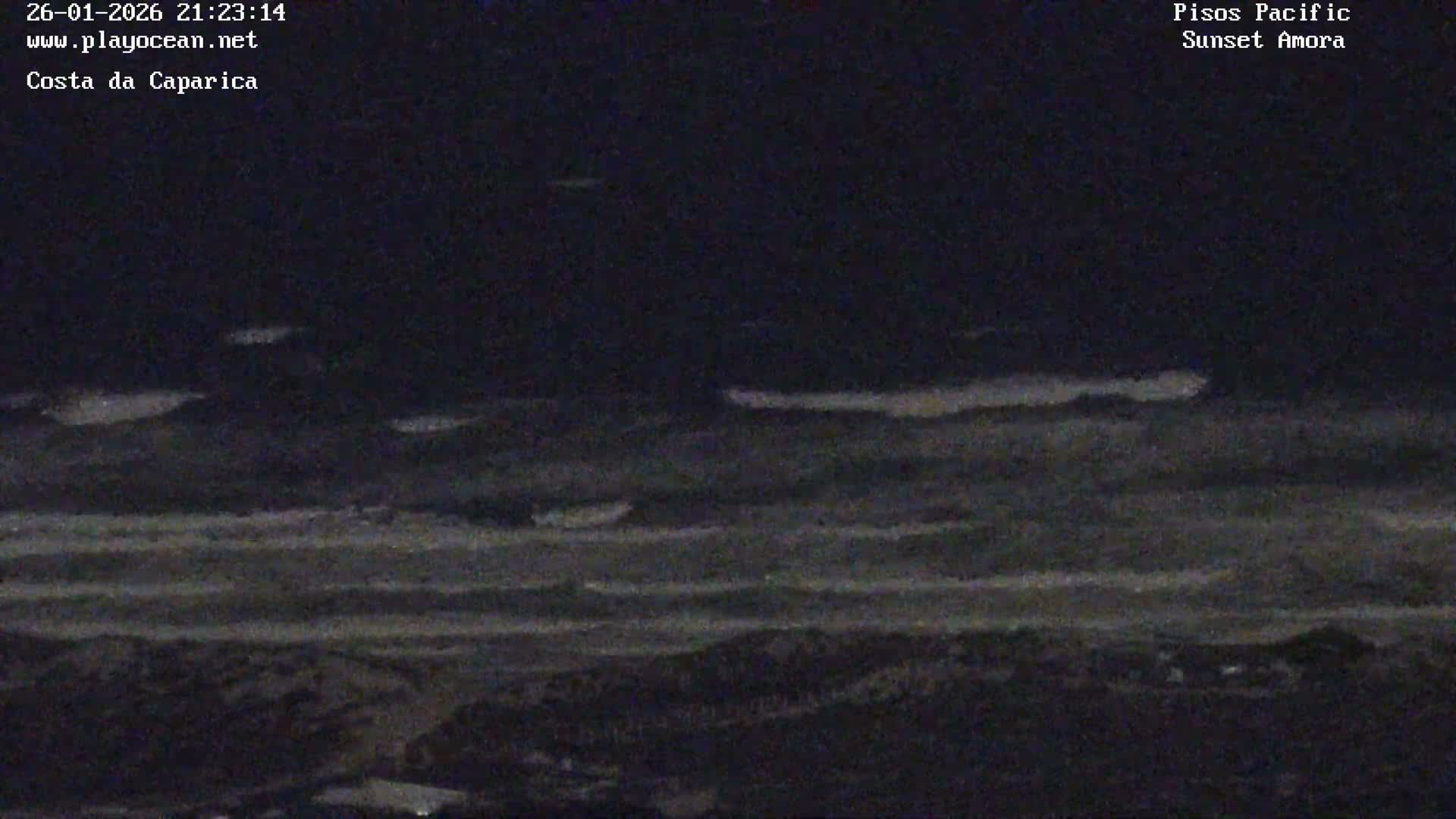 Costa da Caparica Coast Line & Atlantic Ocean Live Cam - Almada, Setubal, Lisbon, Portugal