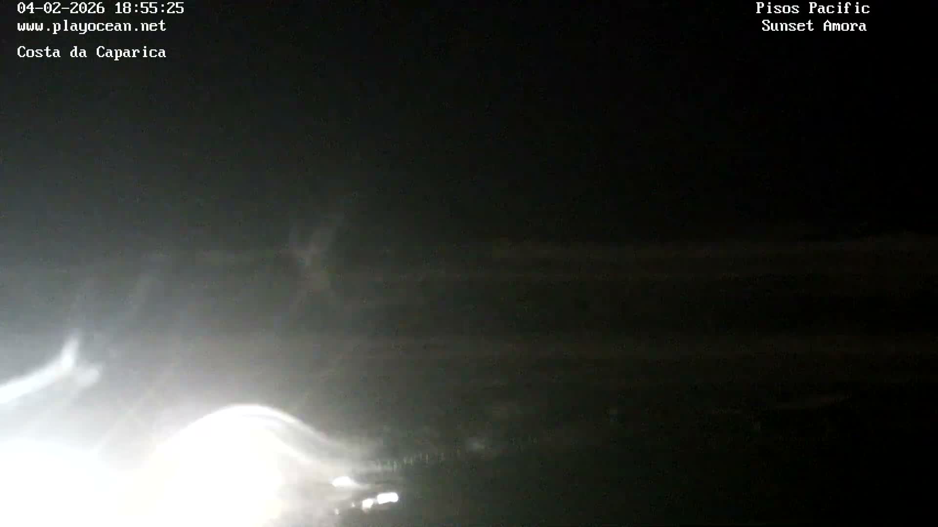 Costa da Caparica Coast Line & Atlantic Ocean Live Cam - Almada, Setubal, Lisbon, Portugal