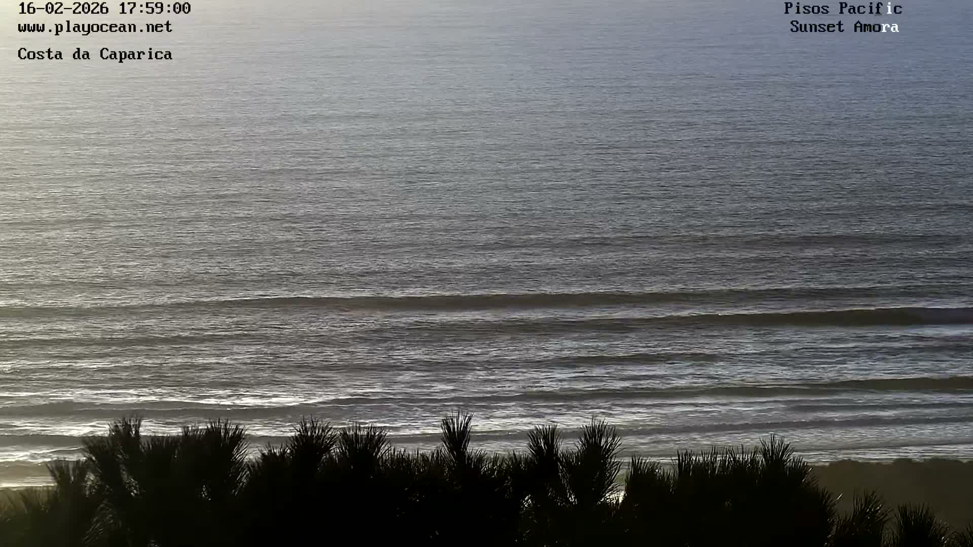 Costa da Caparica Coast Line & Atlantic Ocean Live Cam - Almada, Setubal, Lisbon, Portugal