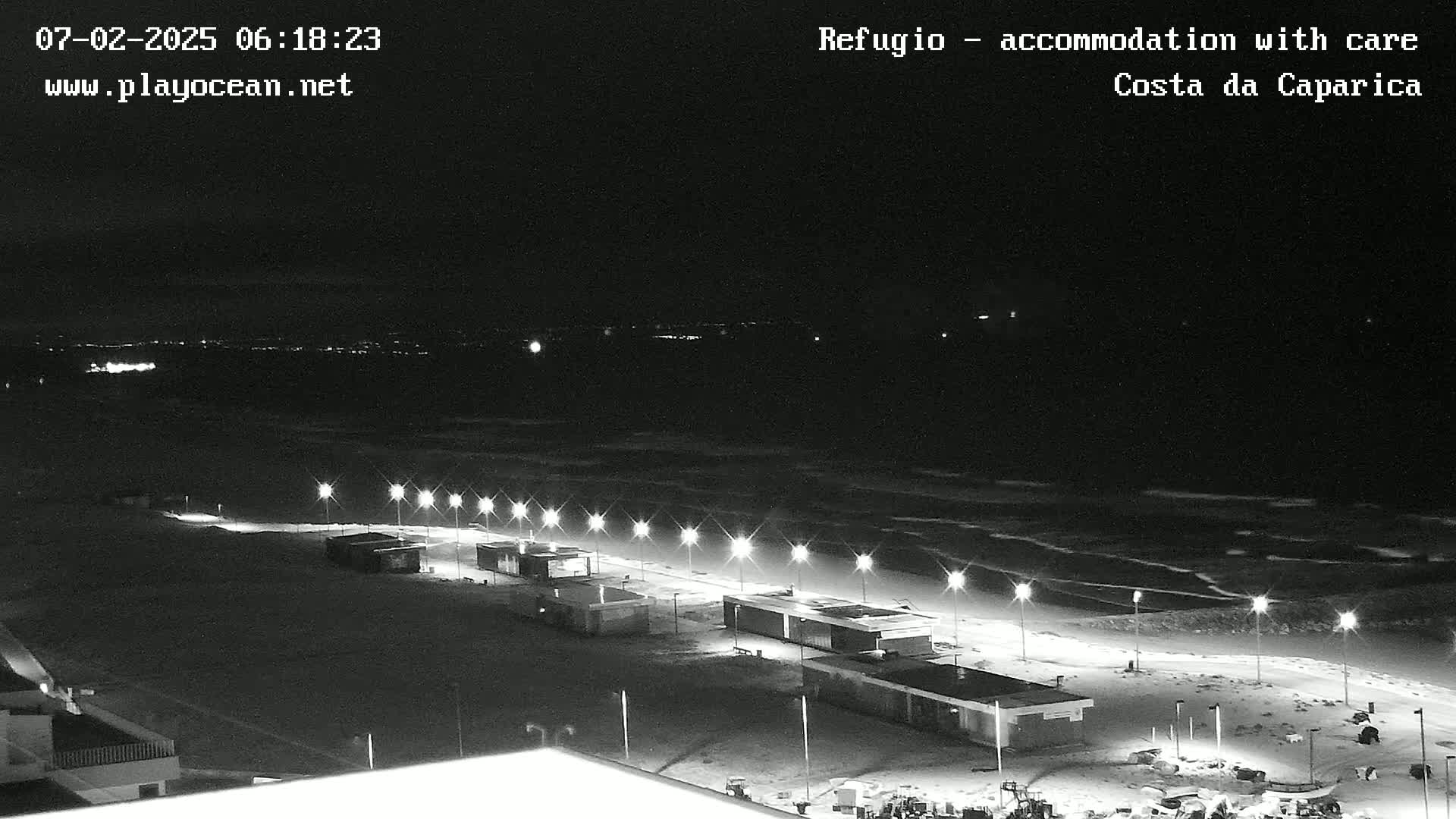 Costa da Caparica Beach Panaromic Live Cam - Almada, Setubal, Portugal