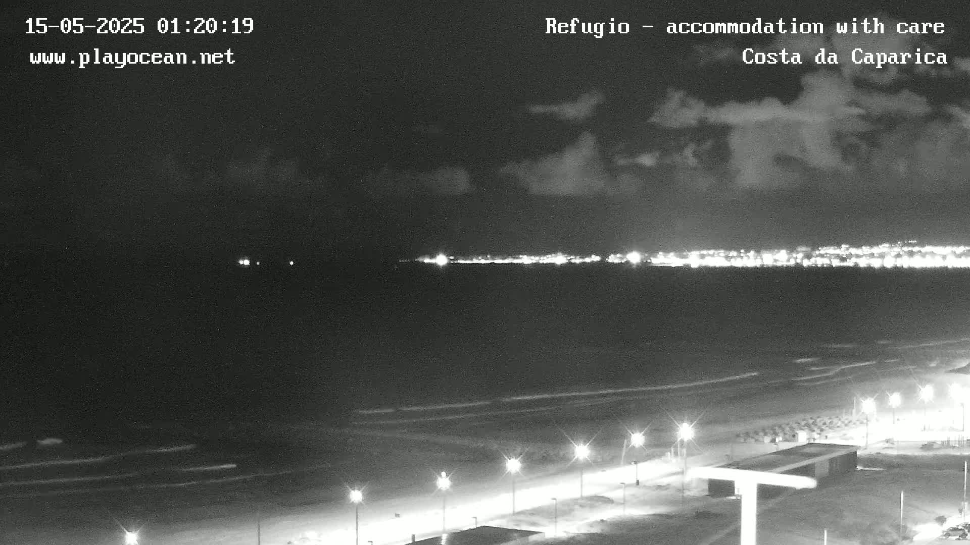 Costa da Caparica Beach Panaromic Live Cam - Almada, Setubal, Portugal