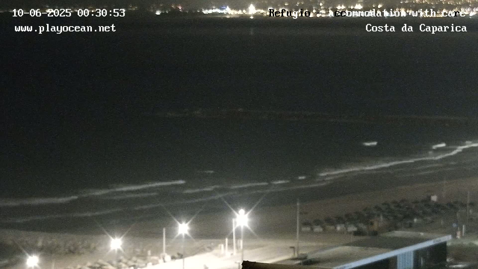 Costa da Caparica Beach Panaromic Live Cam - Almada, Setubal, Portugal