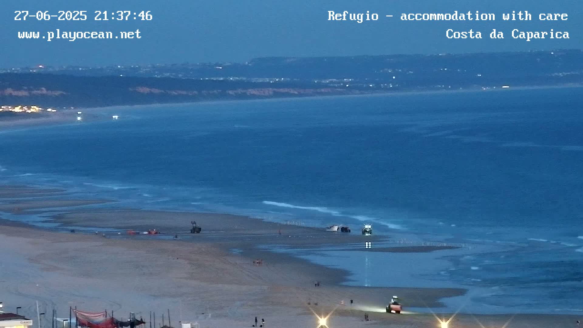 Costa da Caparica Beach Panaromic Live Cam - Almada, Setubal, Portugal