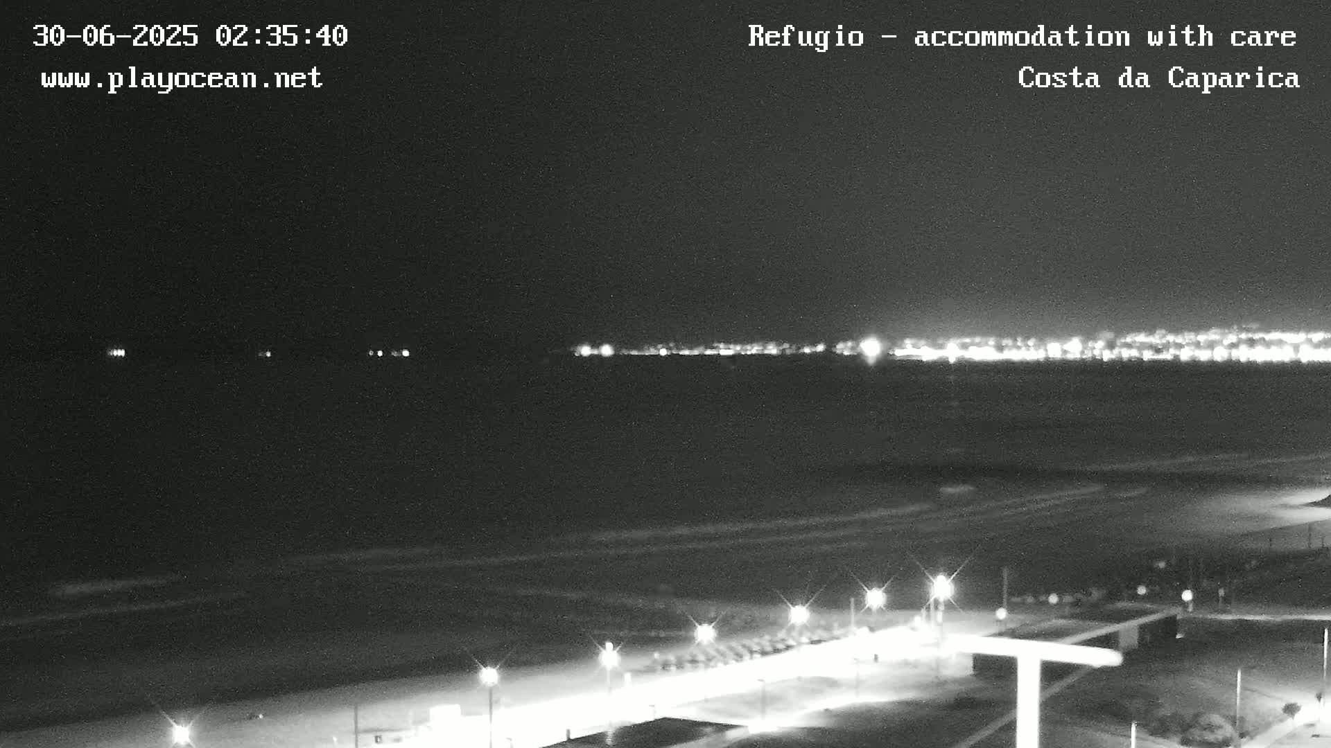 Costa da Caparica Beach Panaromic Live Cam - Almada, Setubal, Portugal