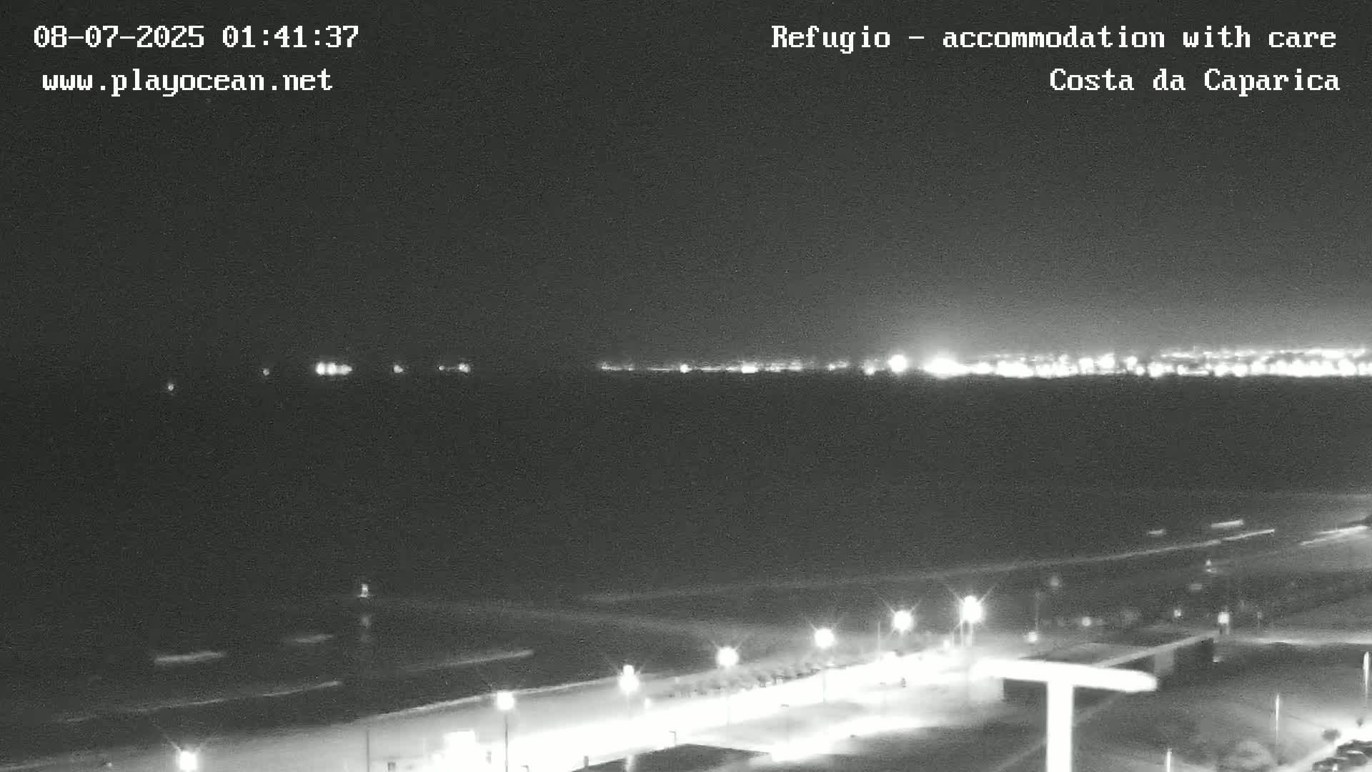 Costa da Caparica Beach Panaromic Live Cam - Almada, Setubal, Lisbon, Portugal