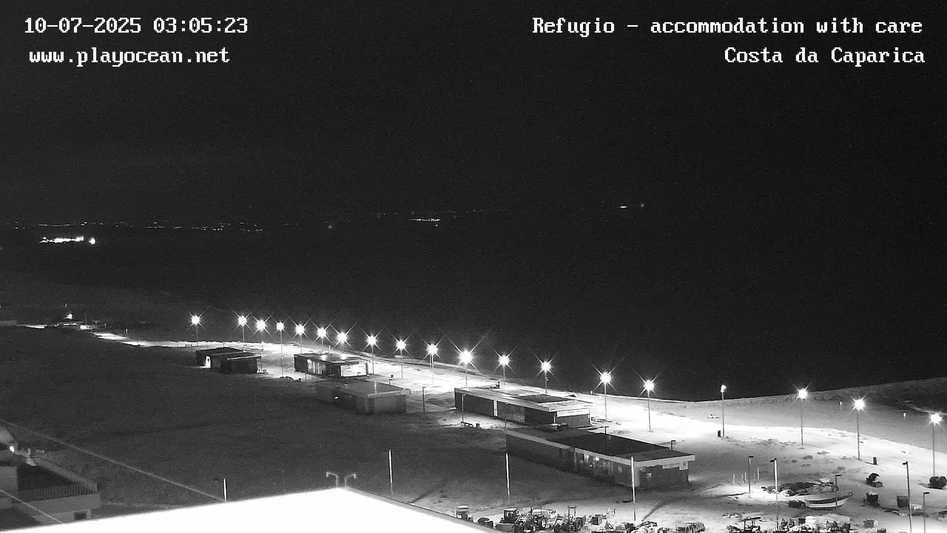 Costa da Caparica Beach Panaromic Live Cam - Almada, Setubal, Lisbon, Portugal