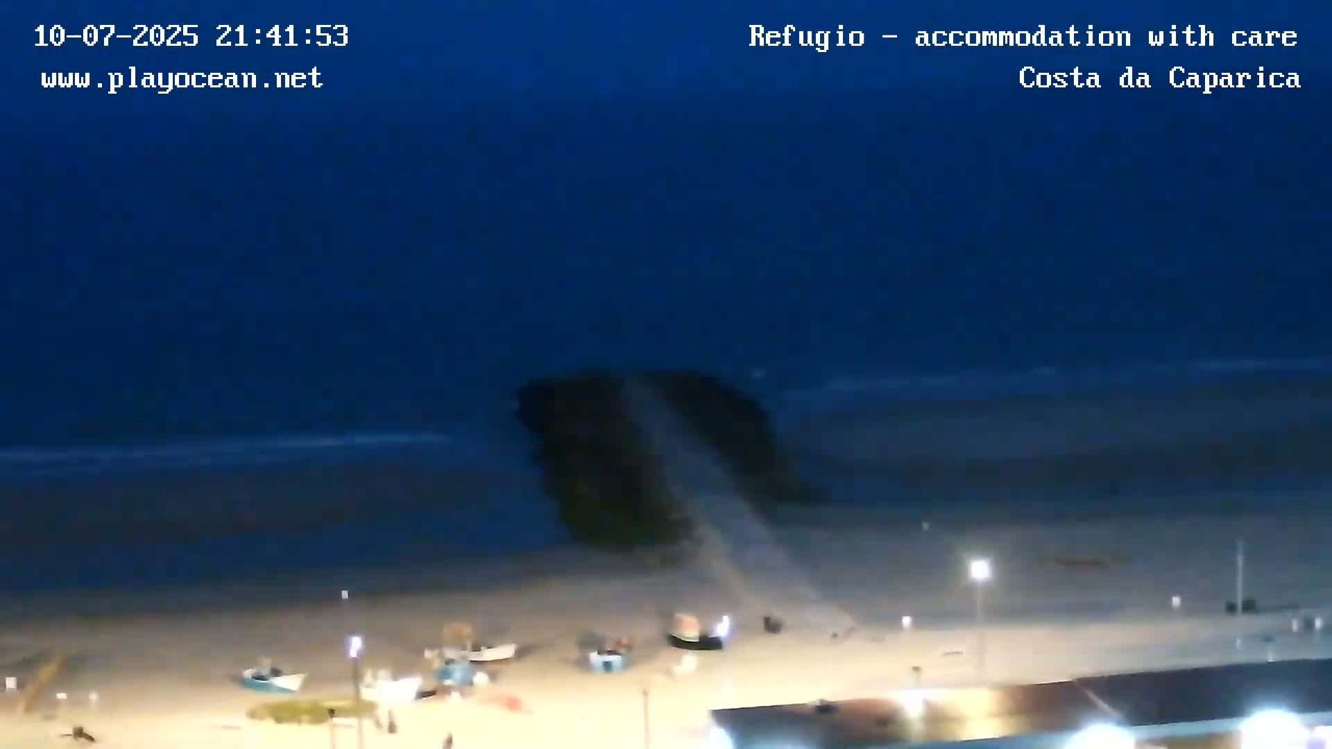Costa da Caparica Beach Panaromic Live Cam - Almada, Setubal, Lisbon, Portugal