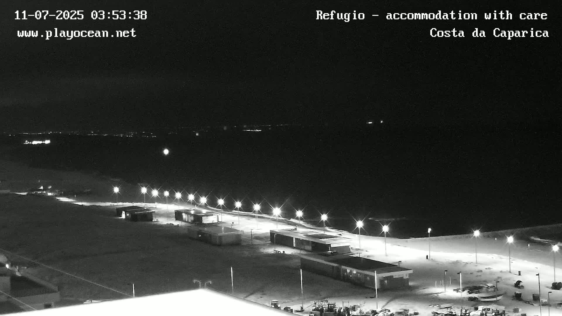 Costa da Caparica Beach Panaromic Live Cam - Almada, Setubal, Lisbon, Portugal