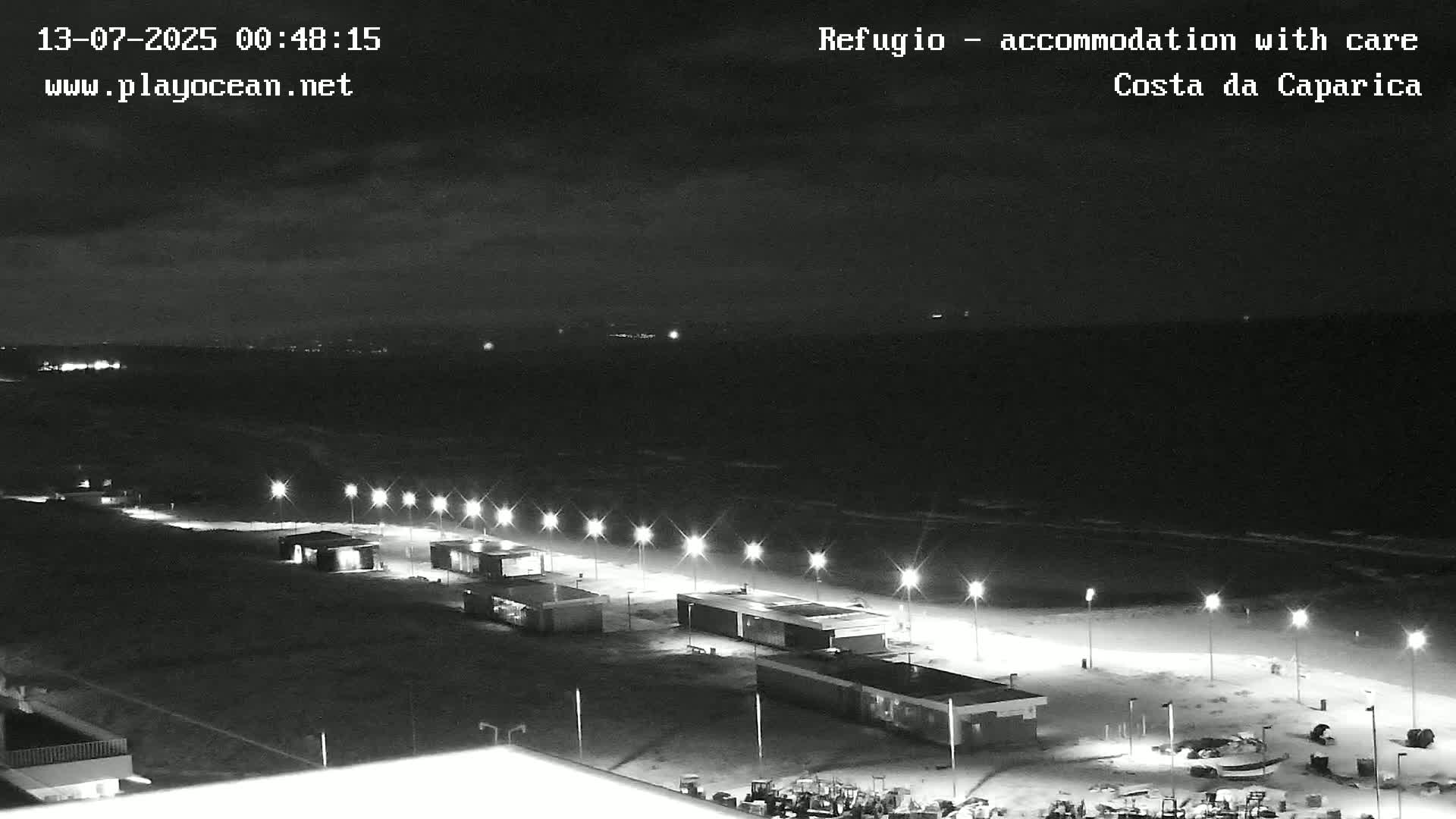 Costa da Caparica Beach Panaromic Live Cam - Almada, Setubal, Lisbon, Portugal