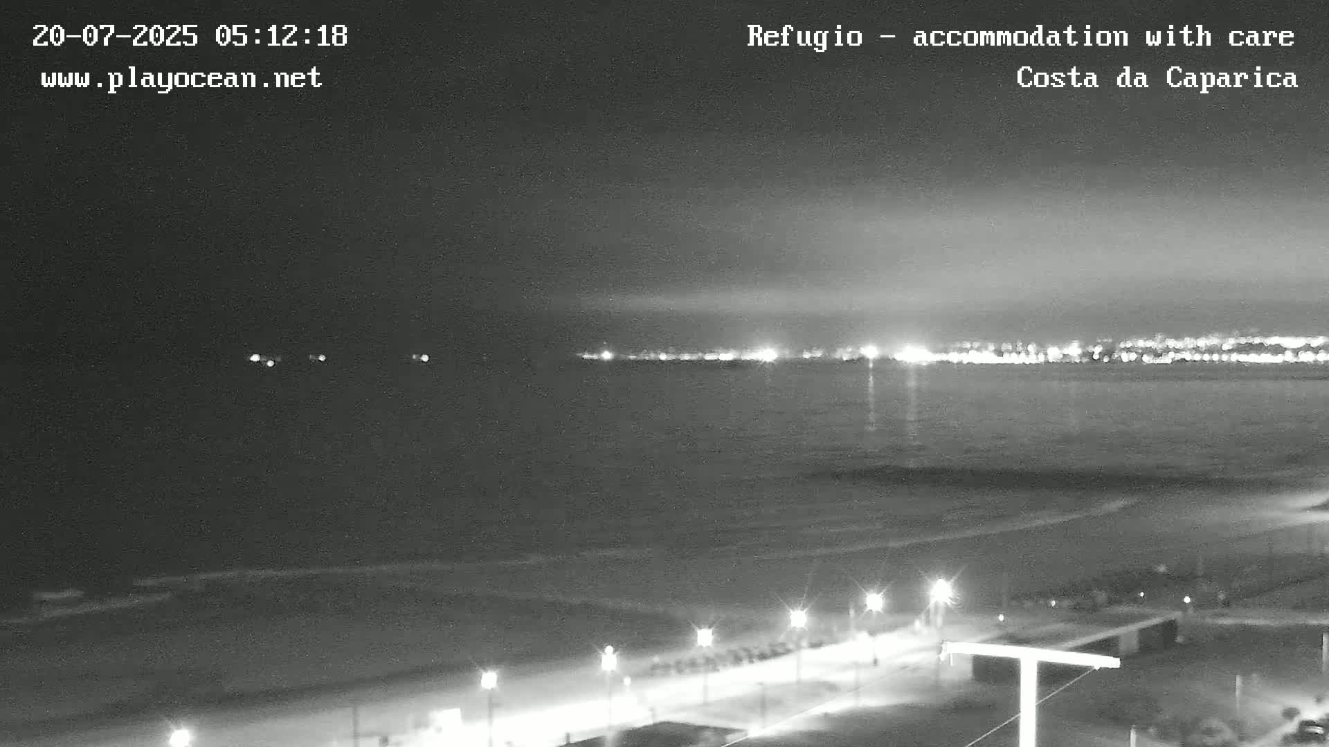 Costa da Caparica Beach Panaromic Live Cam - Almada, Setubal, Lisbon, Portugal