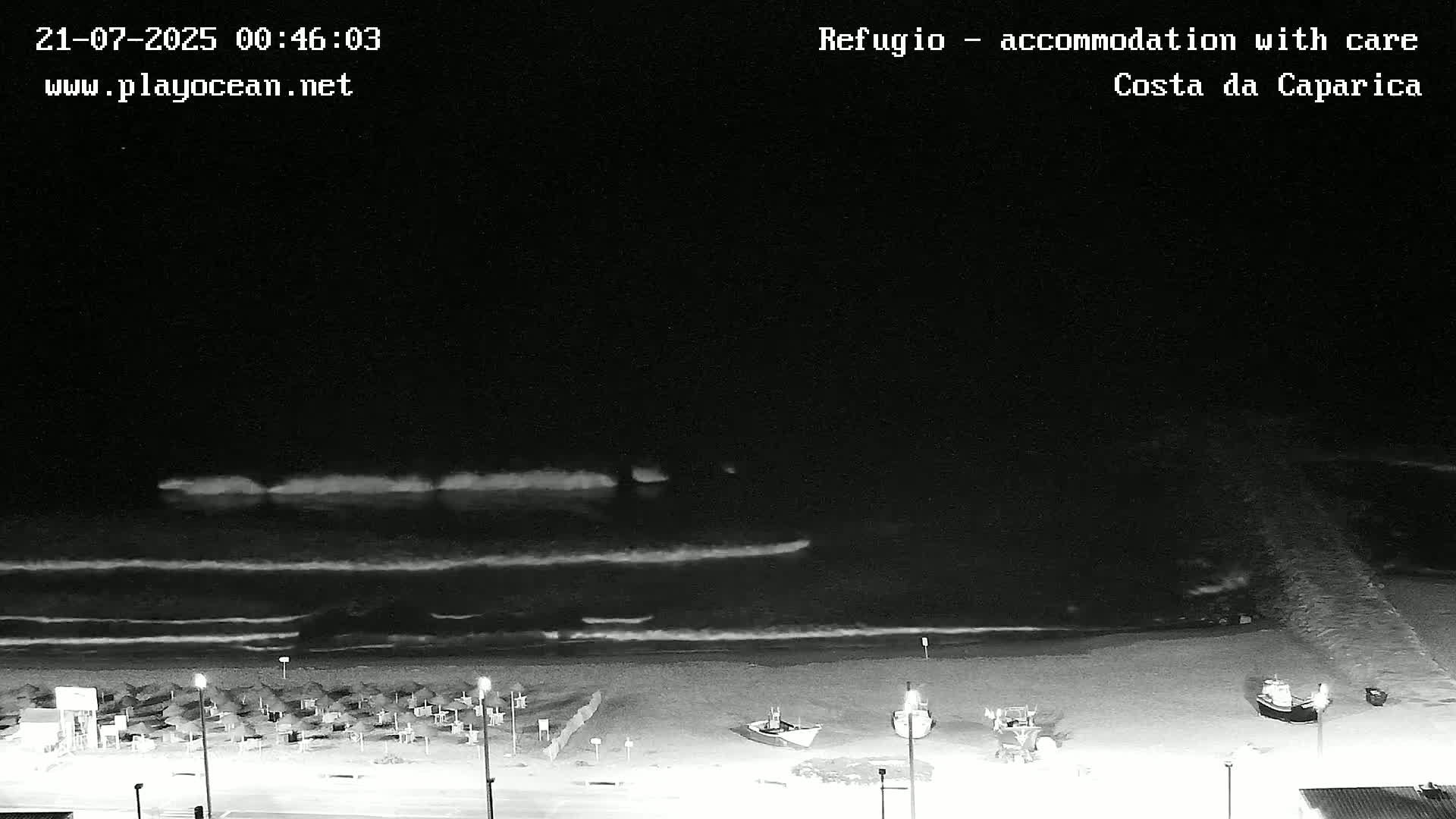 Costa da Caparica Beach Panaromic Live Cam - Almada, Setubal, Lisbon, Portugal