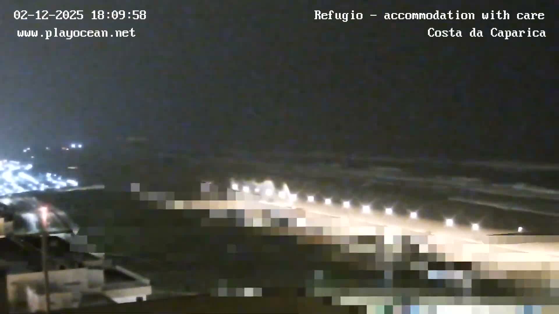 Costa da Caparica Beach Panaromic Live Cam - Almada, Setubal, Lisbon, Portugal