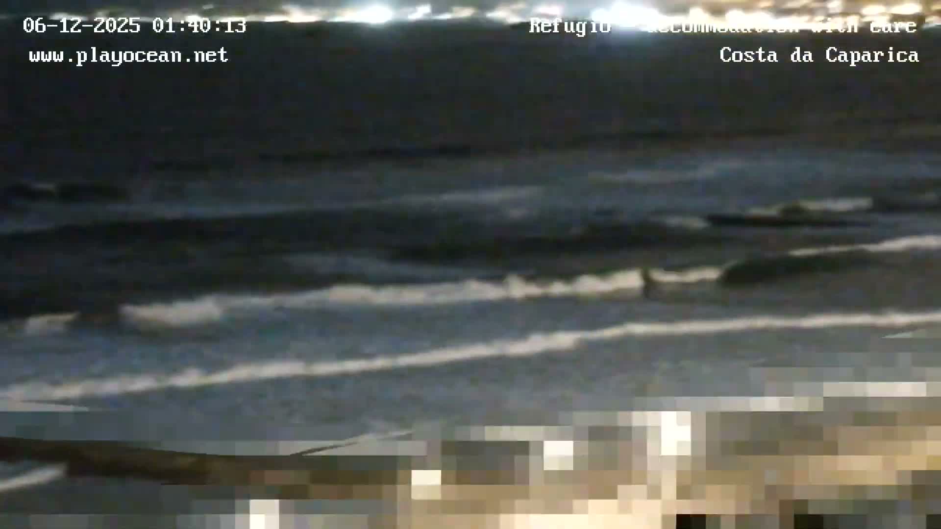 Costa da Caparica Beach Panaromic Live Cam - Almada, Setubal, Lisbon, Portugal