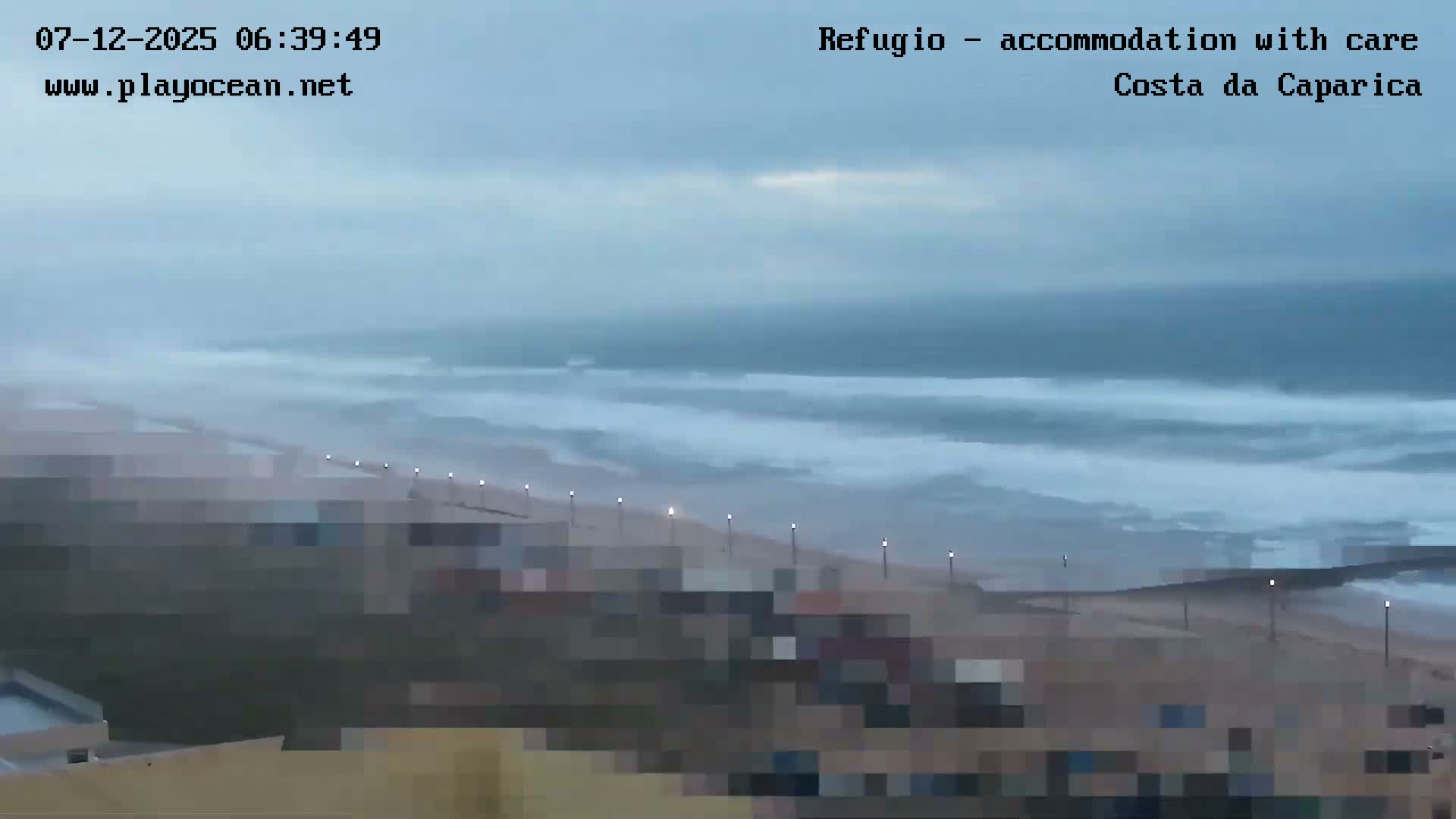 Costa da Caparica Beach Panaromic Live Cam - Almada, Setubal, Lisbon, Portugal