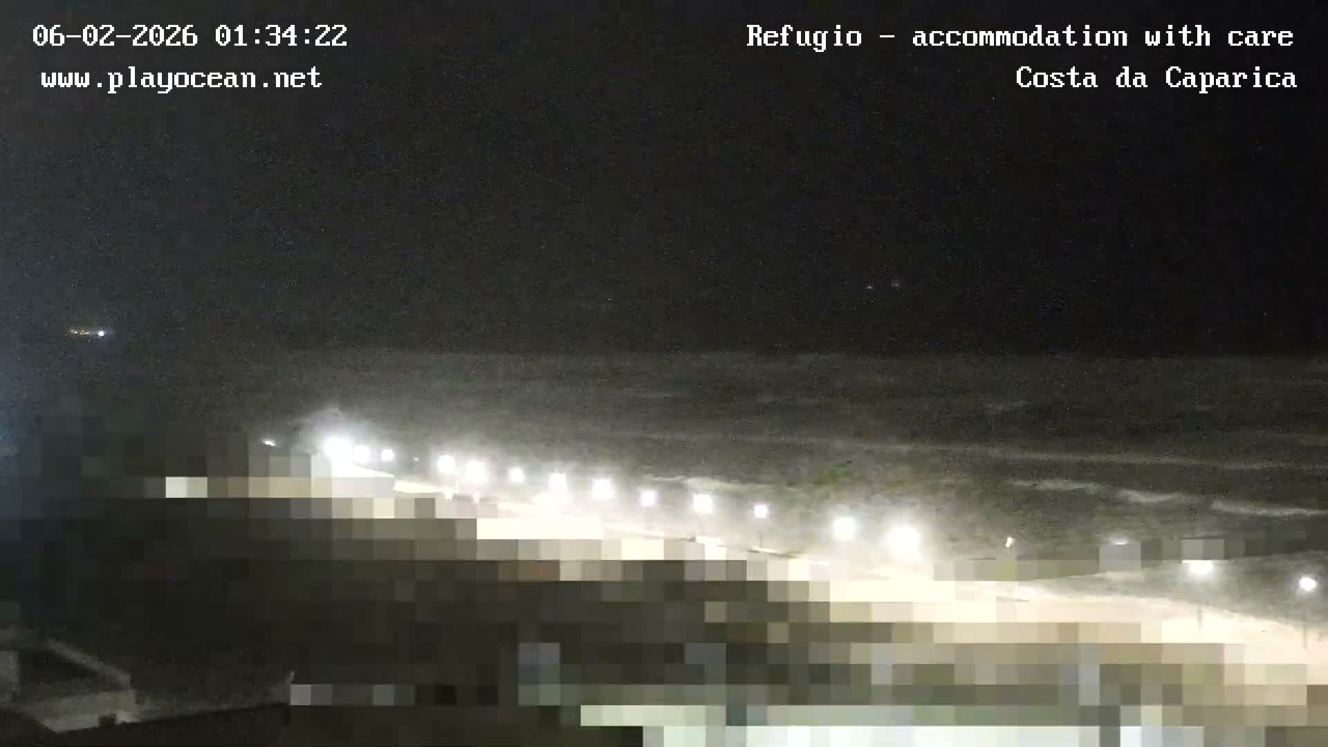 Costa da Caparica Beach Panaromic Live Cam - Almada, Setubal, Lisbon, Portugal