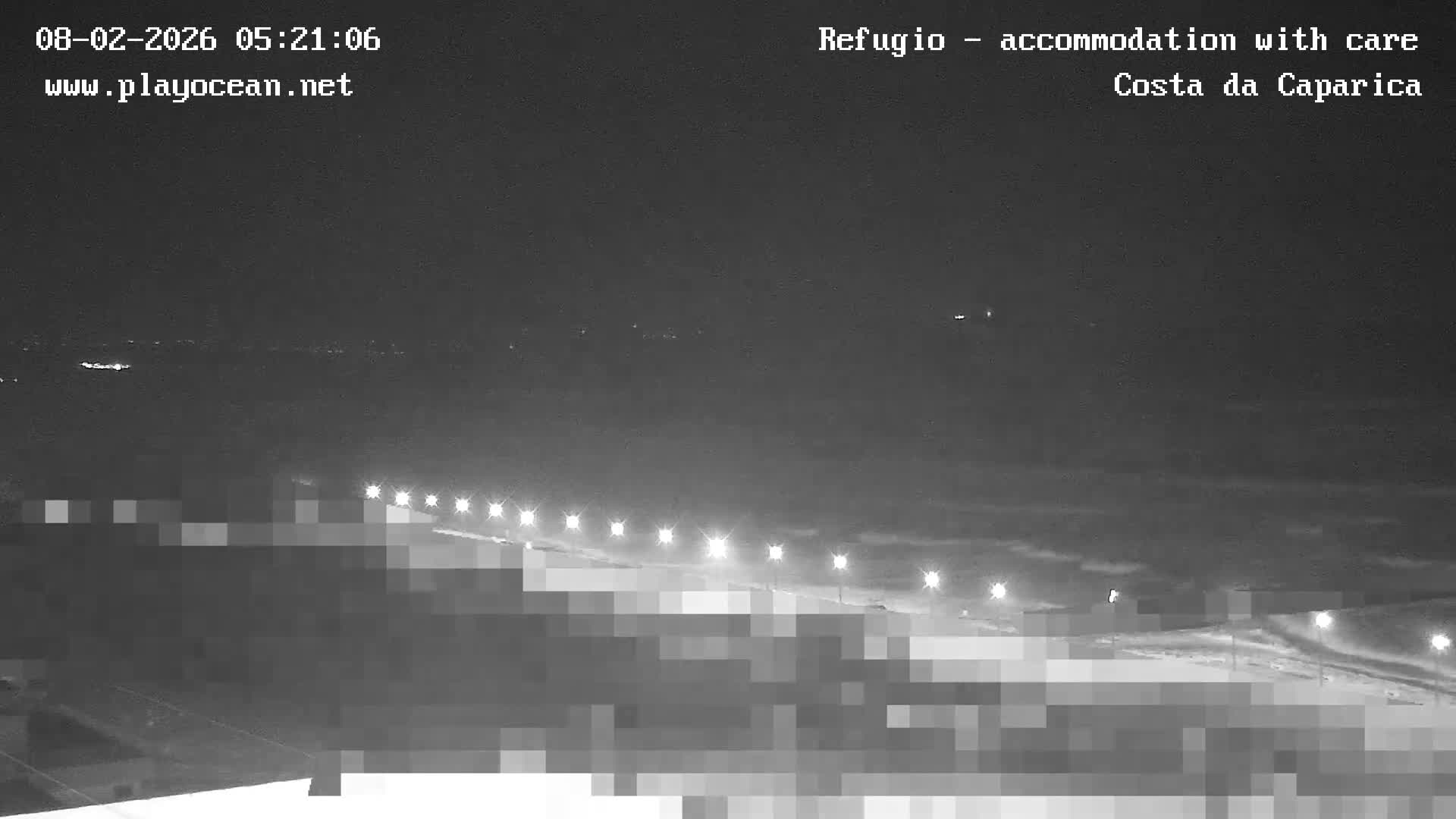 Costa da Caparica Beach Panaromic Live Cam - Almada, Setubal, Lisbon, Portugal