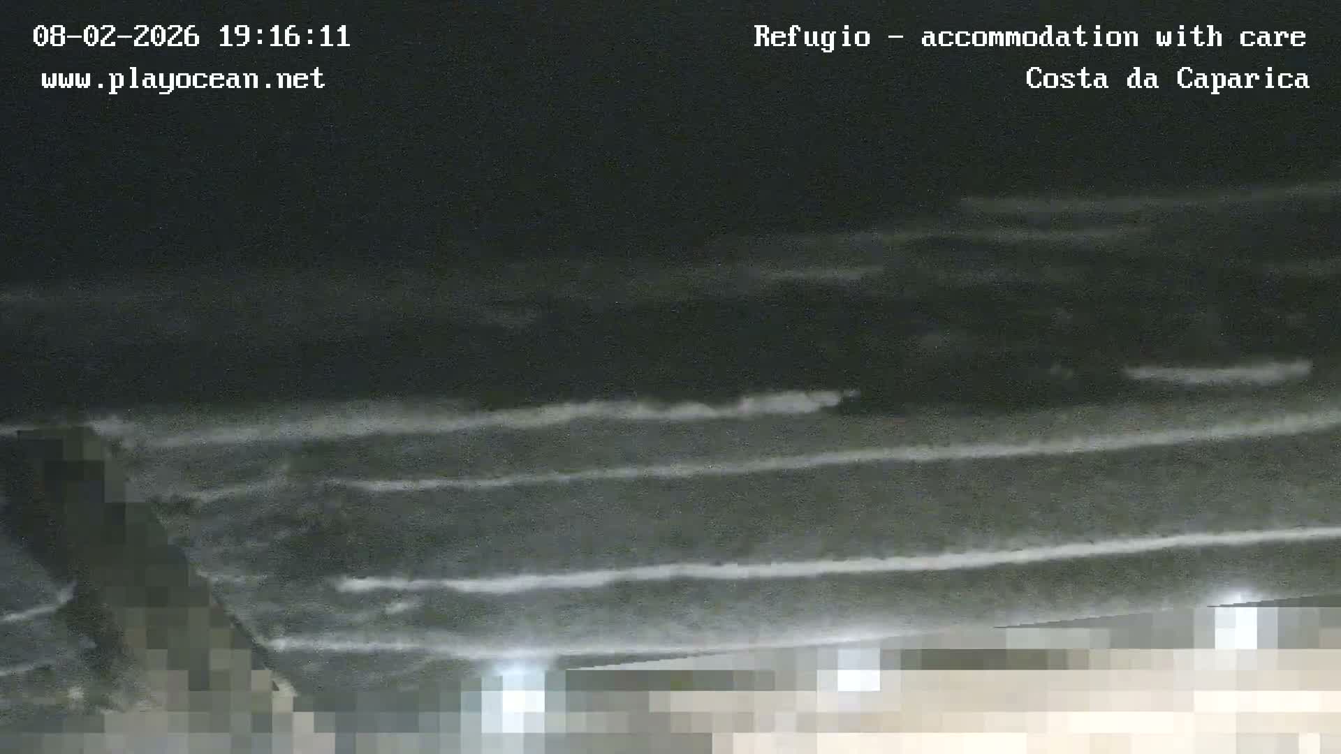Costa da Caparica Beach Panaromic Live Cam - Almada, Setubal, Lisbon, Portugal