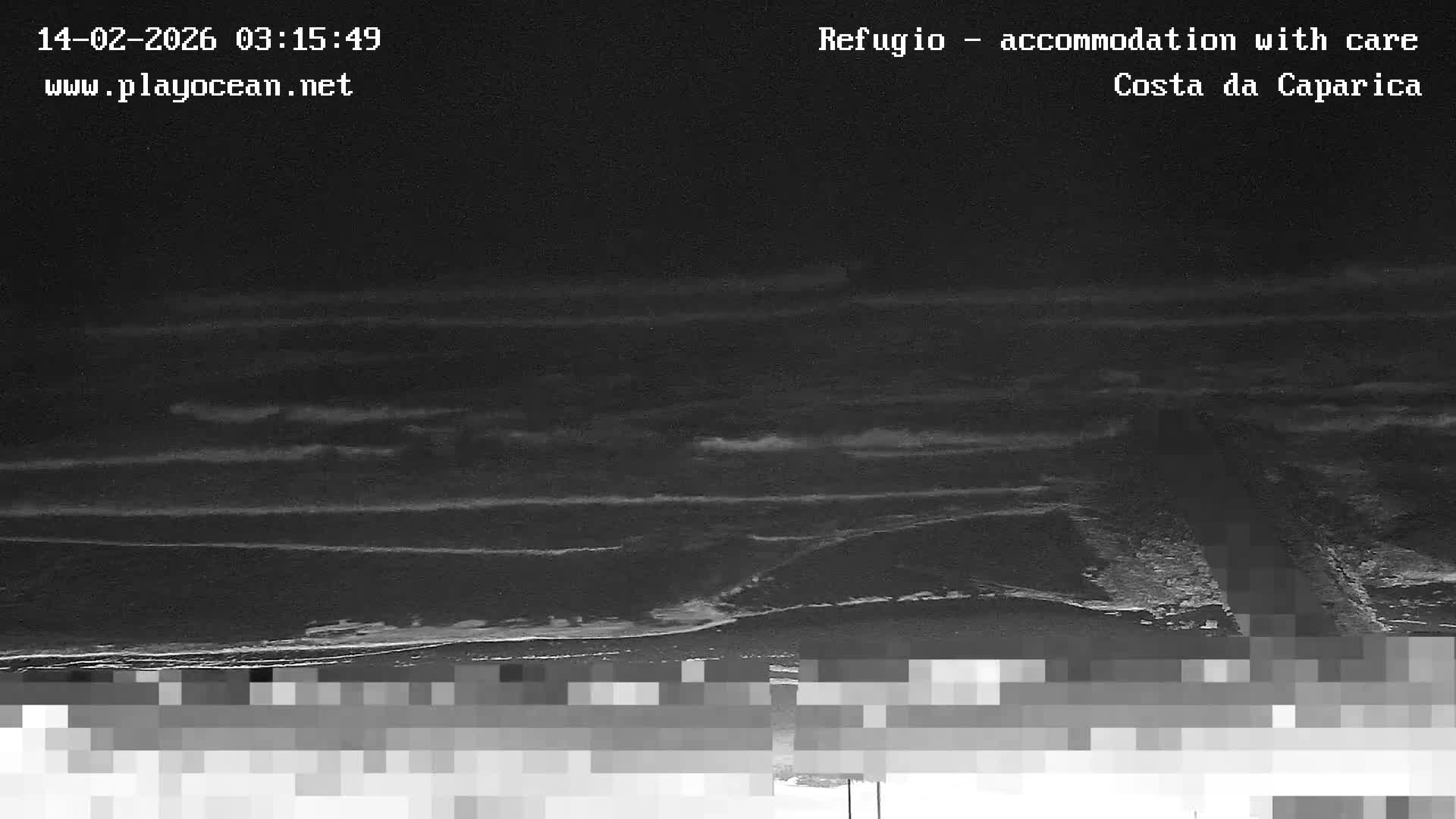 Costa da Caparica Beach Panaromic Live Cam - Almada, Setubal, Lisbon, Portugal