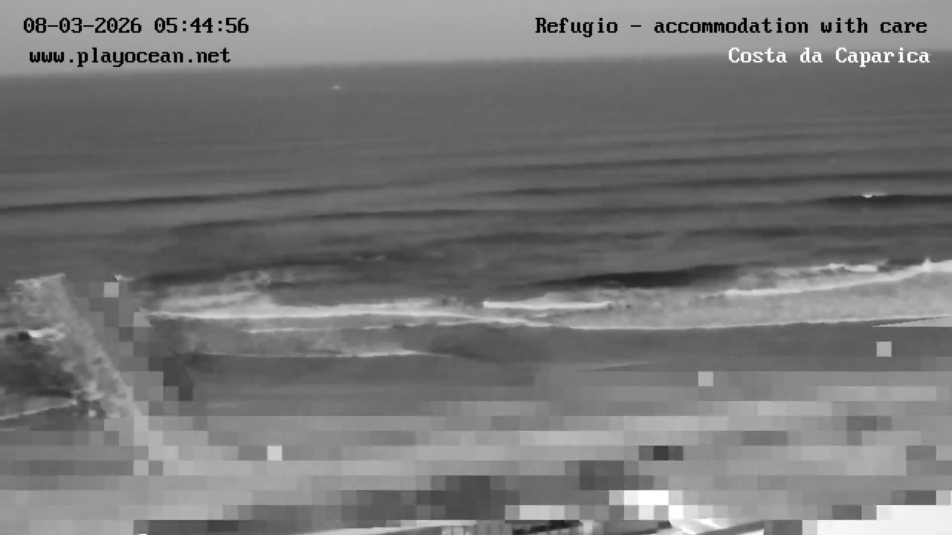 Costa da Caparica Beach Panaromic Live Cam - Almada, Setubal, Lisbon, Portugal
