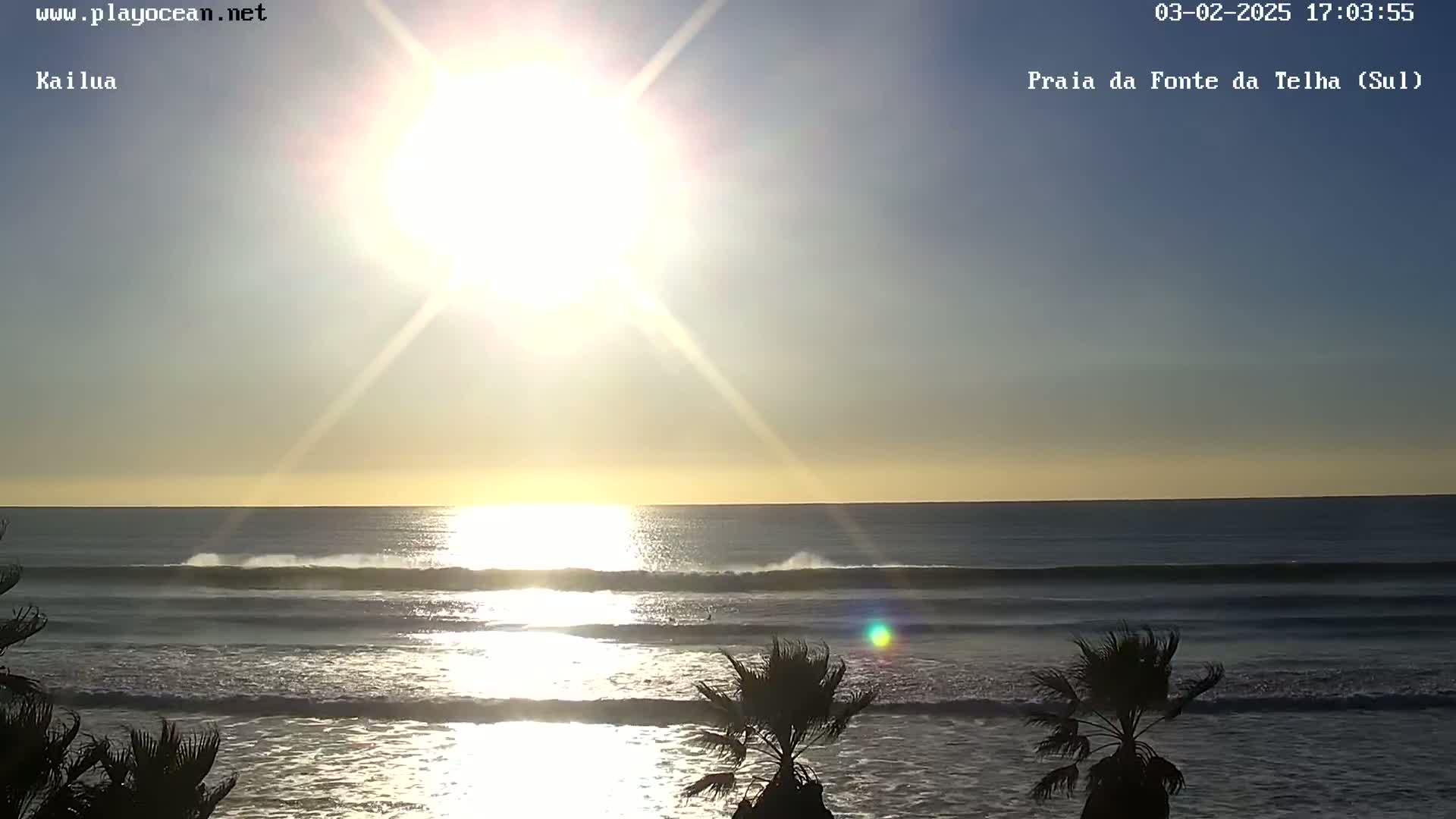Praia da Fonte da Telha Beach, Costa de Caparica Live Cam - Almada, Setubal, Portugal