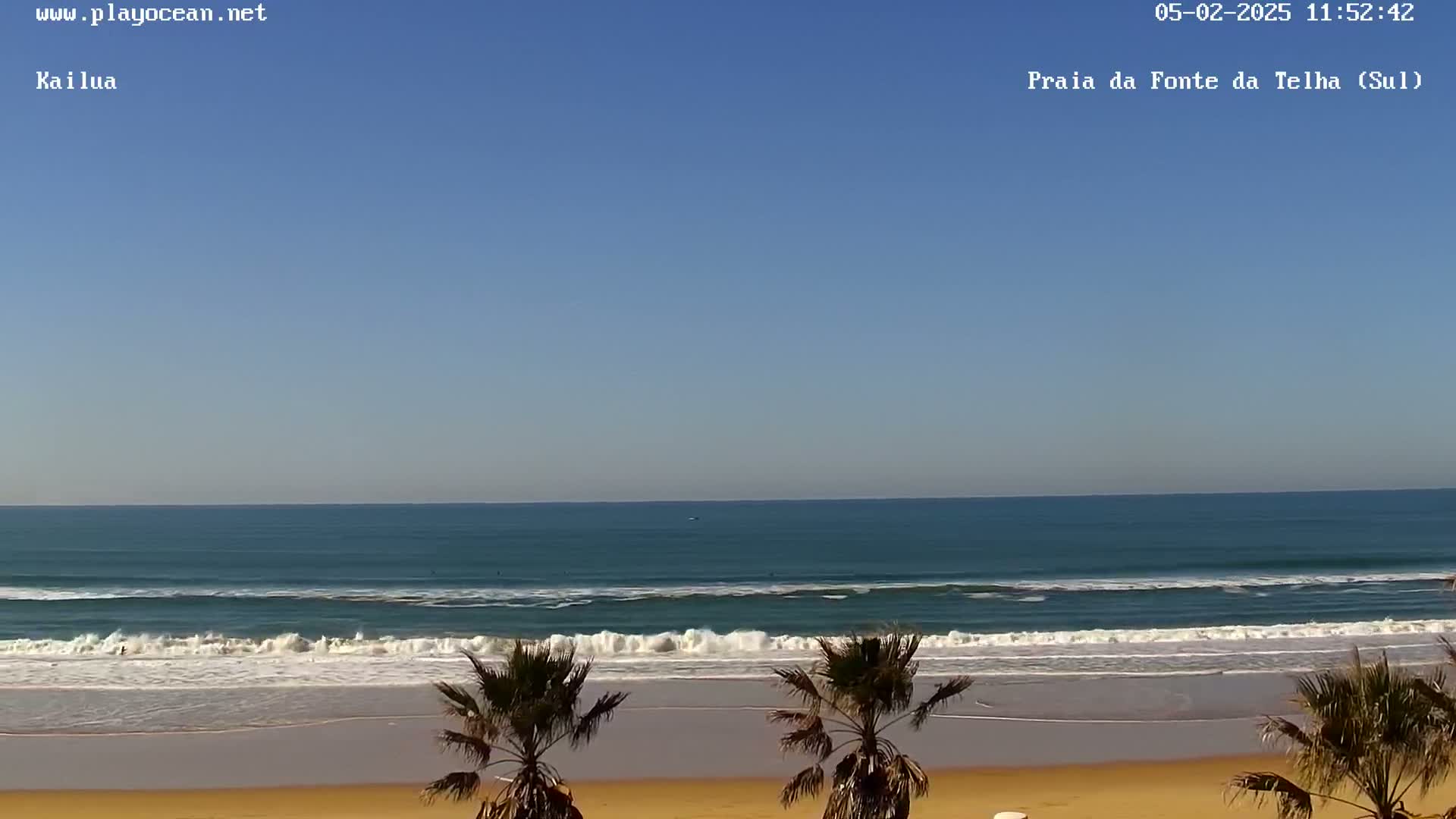 Praia da Fonte da Telha Beach, Costa de Caparica Live Cam - Almada, Setubal, Portugal