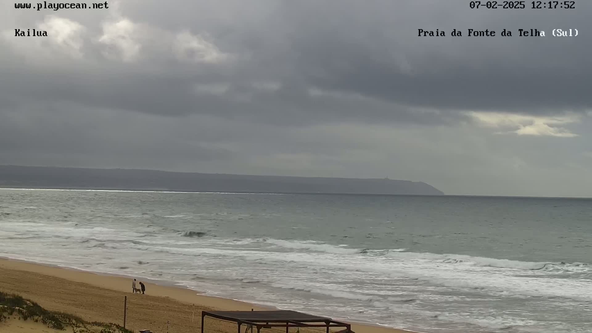 Praia da Fonte da Telha Beach, Costa de Caparica Live Cam - Almada, Setubal, Portugal