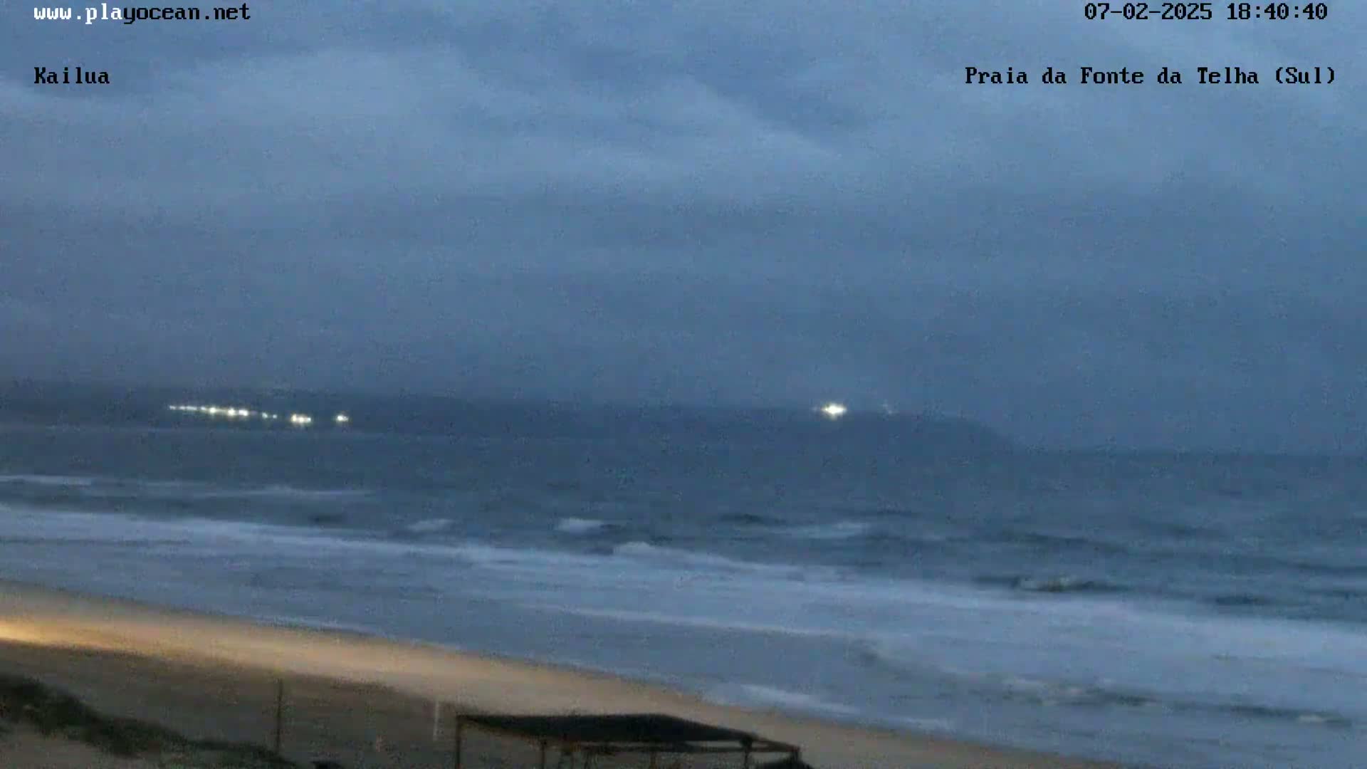 Praia da Fonte da Telha Beach, Costa de Caparica Live Cam - Almada, Setubal, Portugal