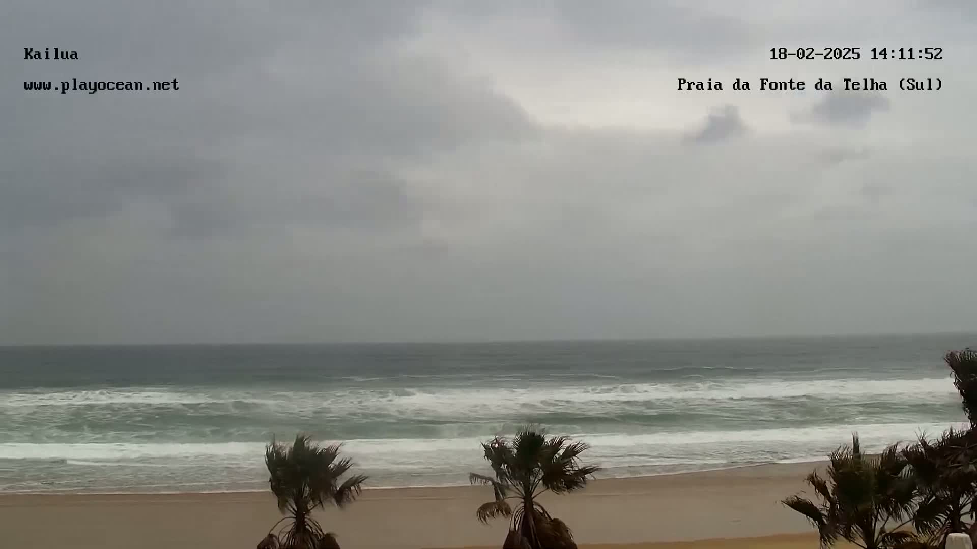 Praia da Fonte da Telha Beach, Costa de Caparica Live Cam - Almada, Setubal, Portugal