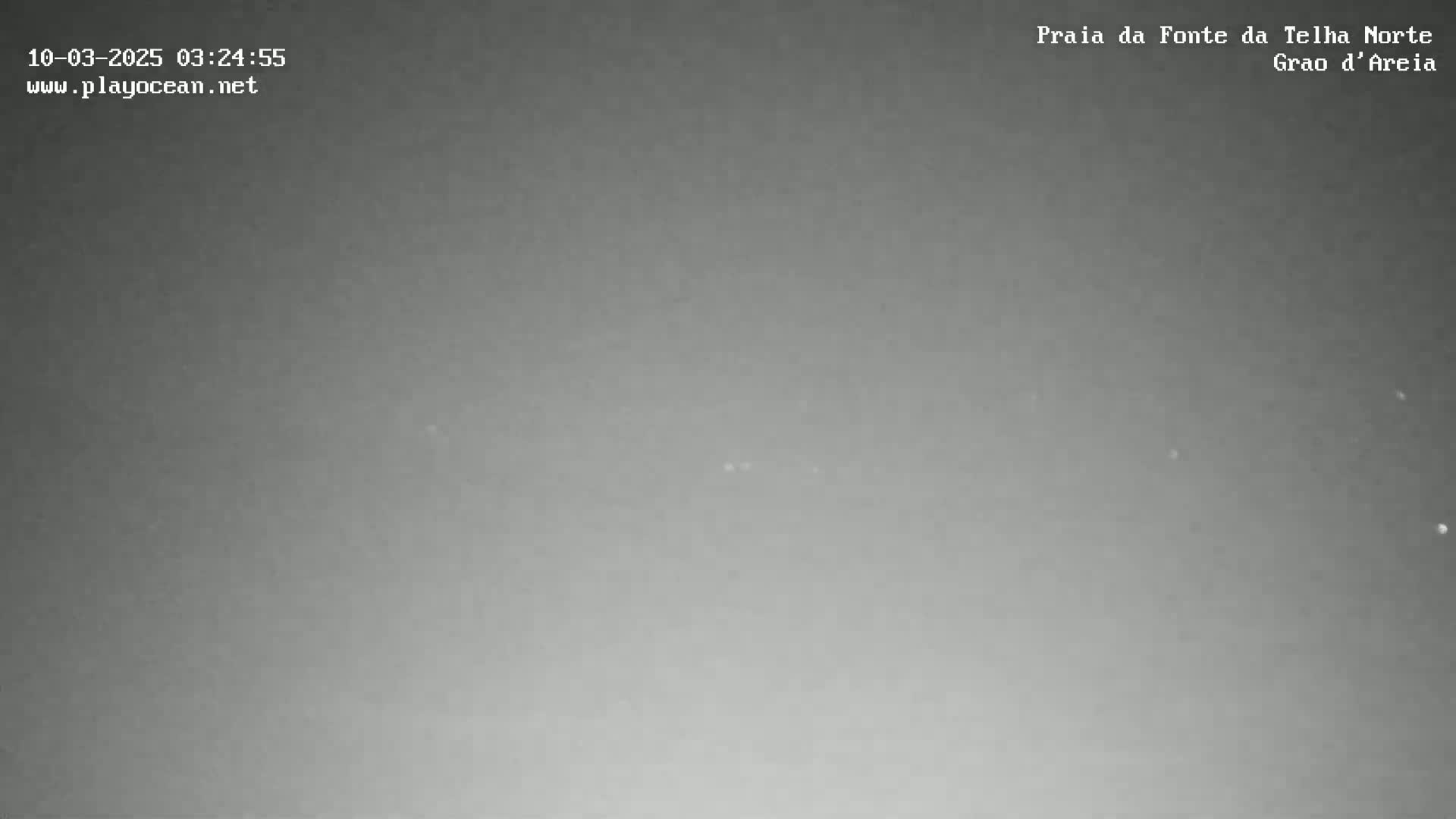 A nighttime, overcast sky is visible.