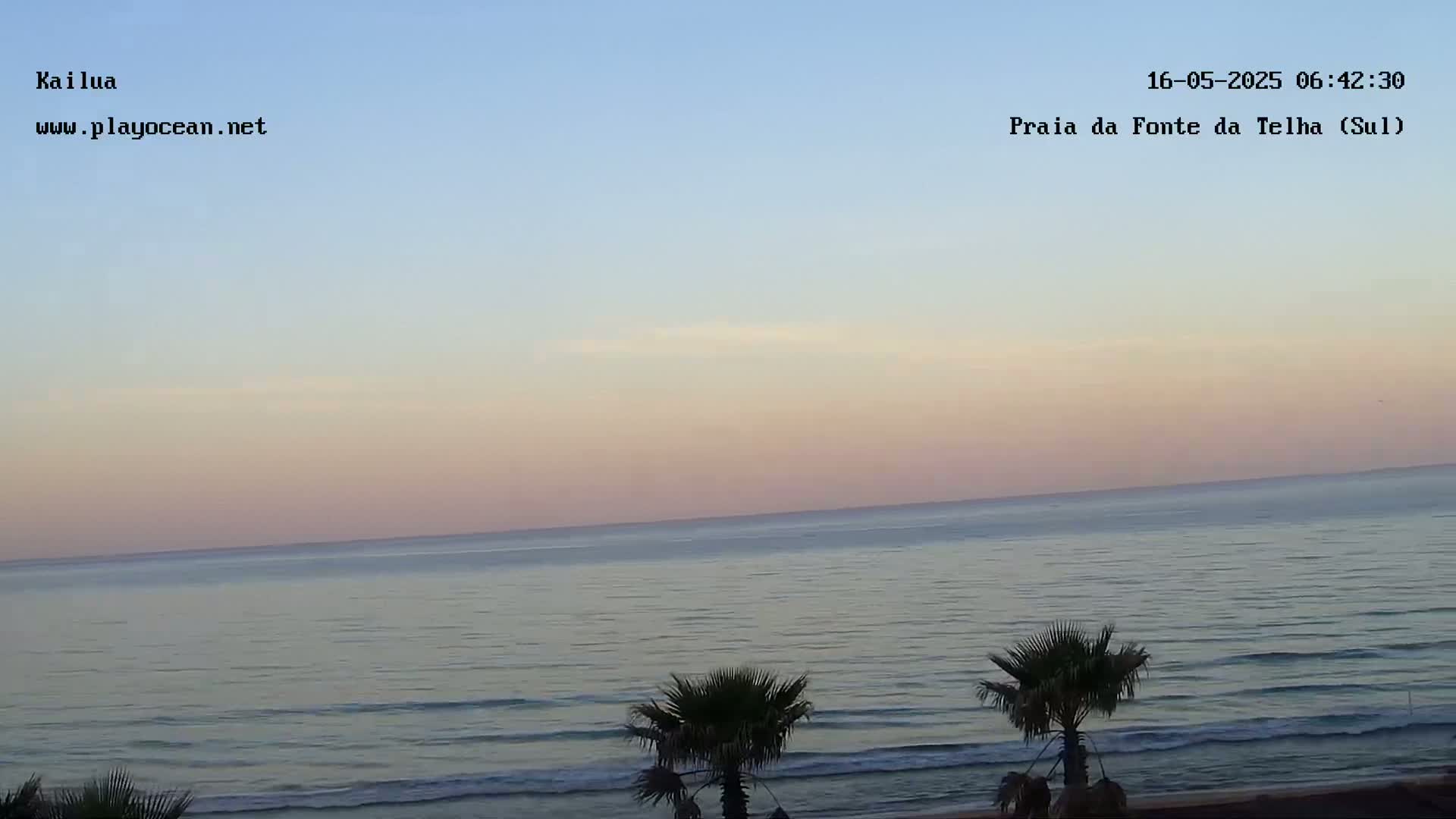 Praia da Fonte da Telha Beach, Costa de Caparica Live Cam - Almada, Setubal, Lisbon, Portugal