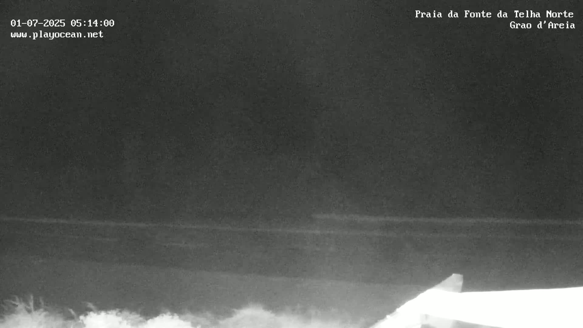 Praia da Fonte da Telha Beach, Costa de Caparica Live Cam - Almada, Setubal, Lisbon, Portugal