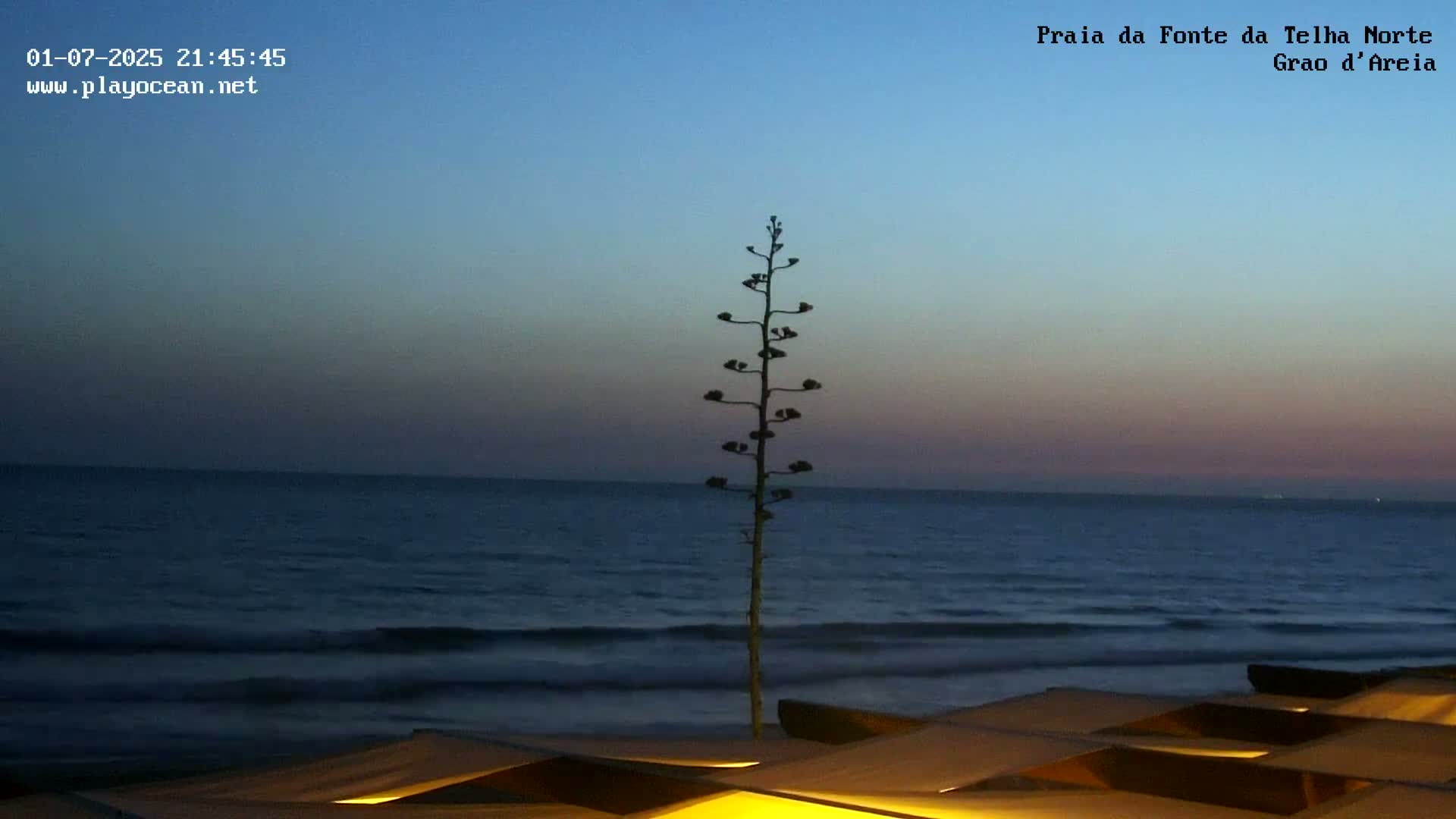 Praia da Fonte da Telha Beach, Costa de Caparica Live Cam - Almada, Setubal, Lisbon, Portugal
