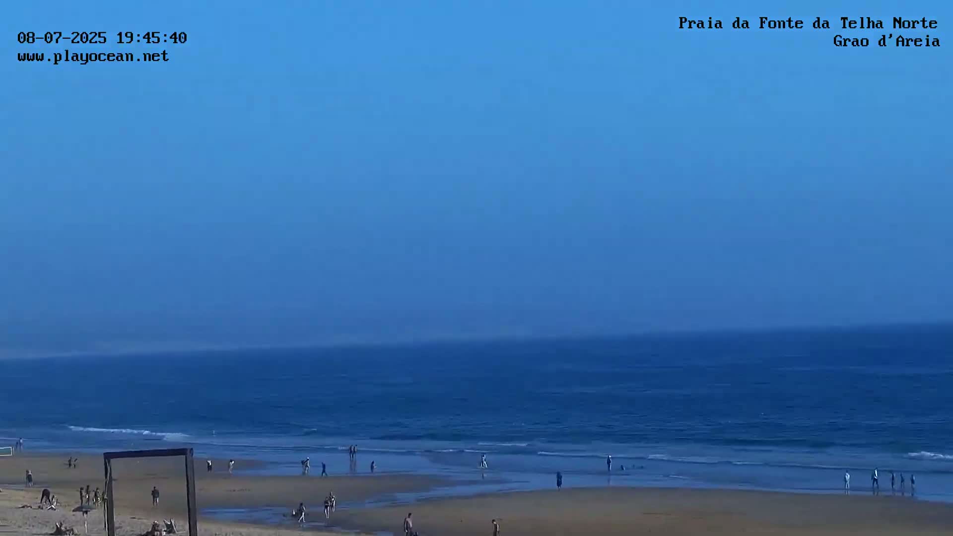 Praia da Fonte da Telha Beach, Costa de Caparica Live Cam - Almada, Setubal, Lisbon, Portugal